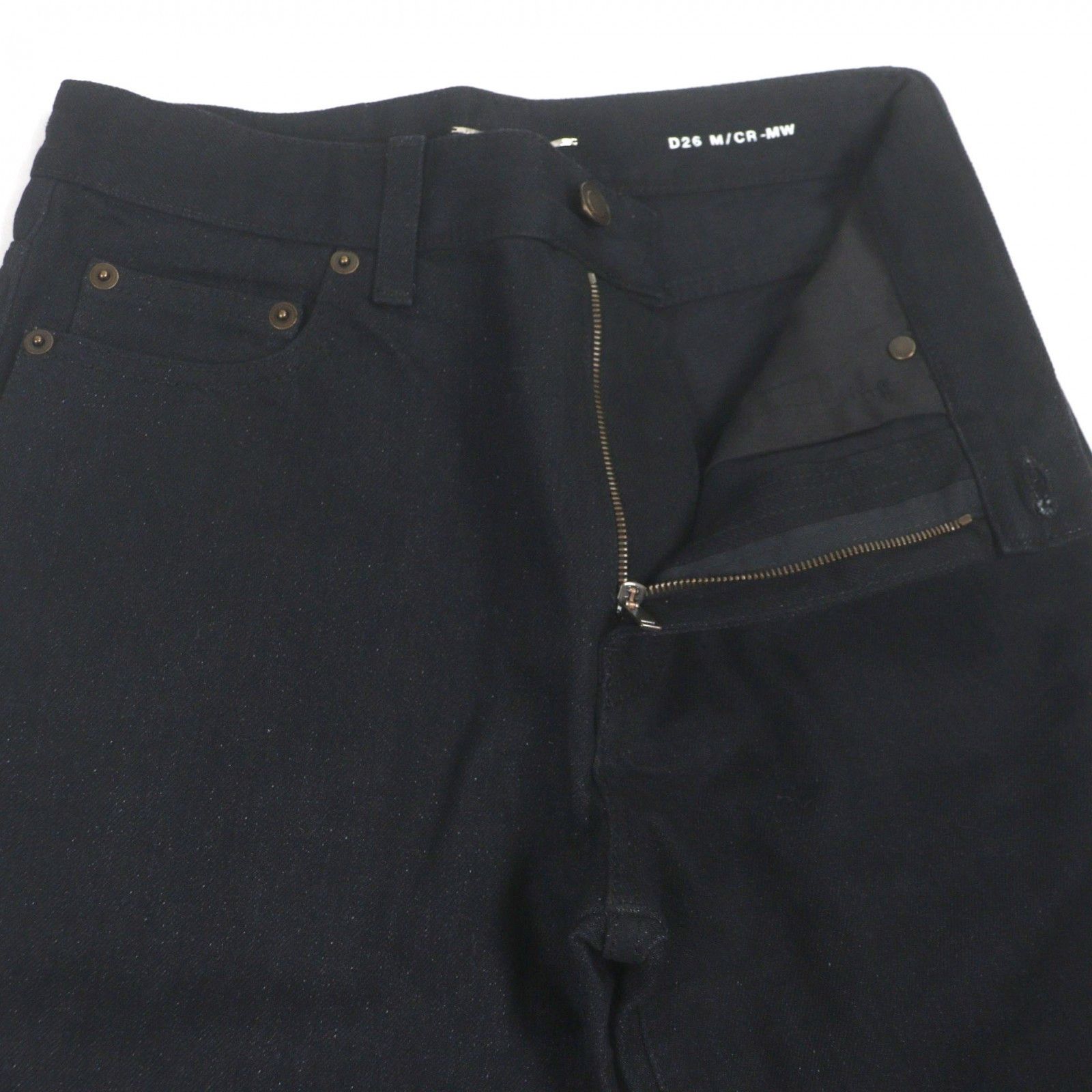 Yves Saint Laurent Yves Saint Laurent Saint Laurent Paris Denim Cotton Pants Textile Jeans 644678 DUTY FREE for USA Size ONE SIZE - 3 Thumbnail
