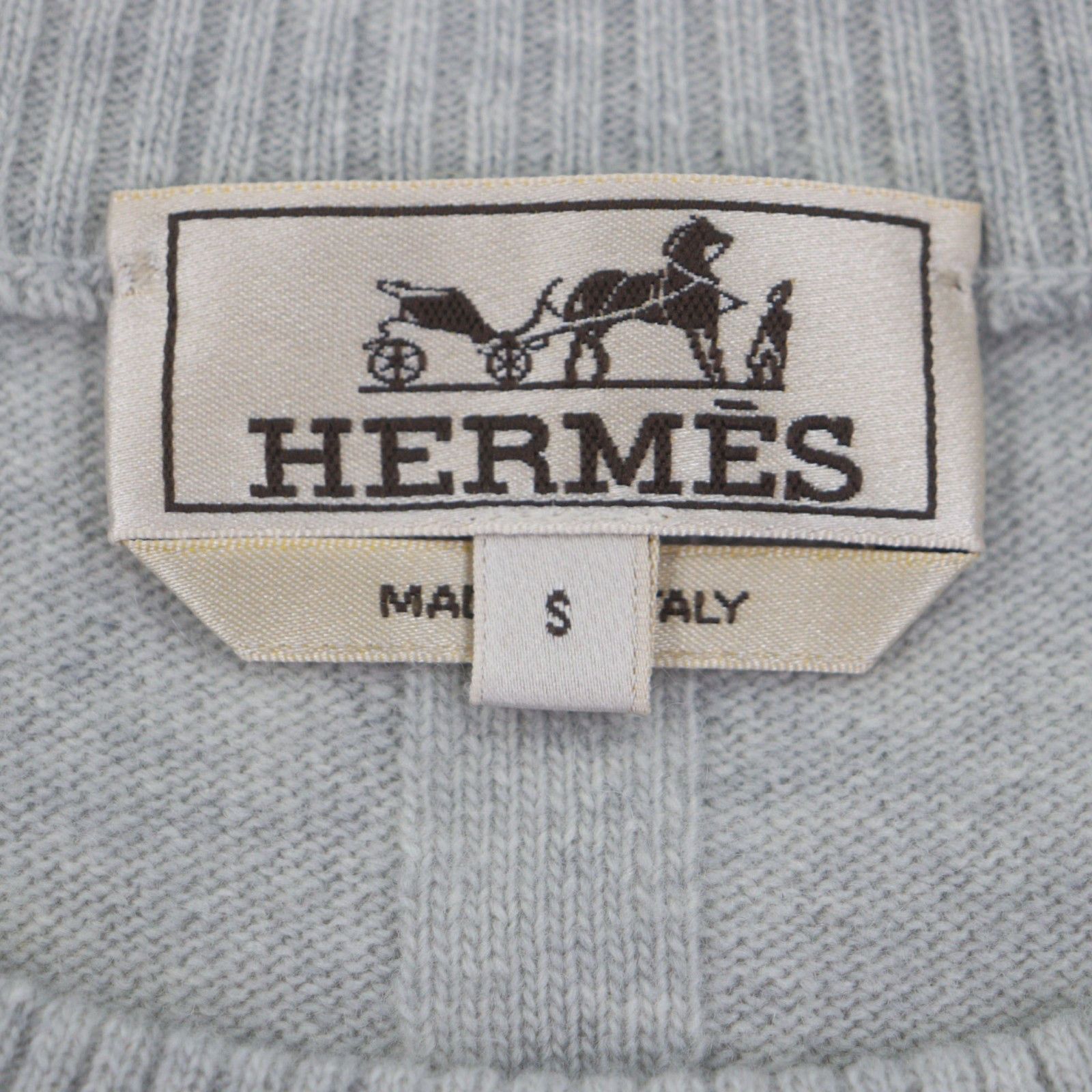Hermes Hermes Hermès Wool Cashmere Pullover Textile Tops DUTY FREE for USA Size ONE SIZE - 5 Thumbnail