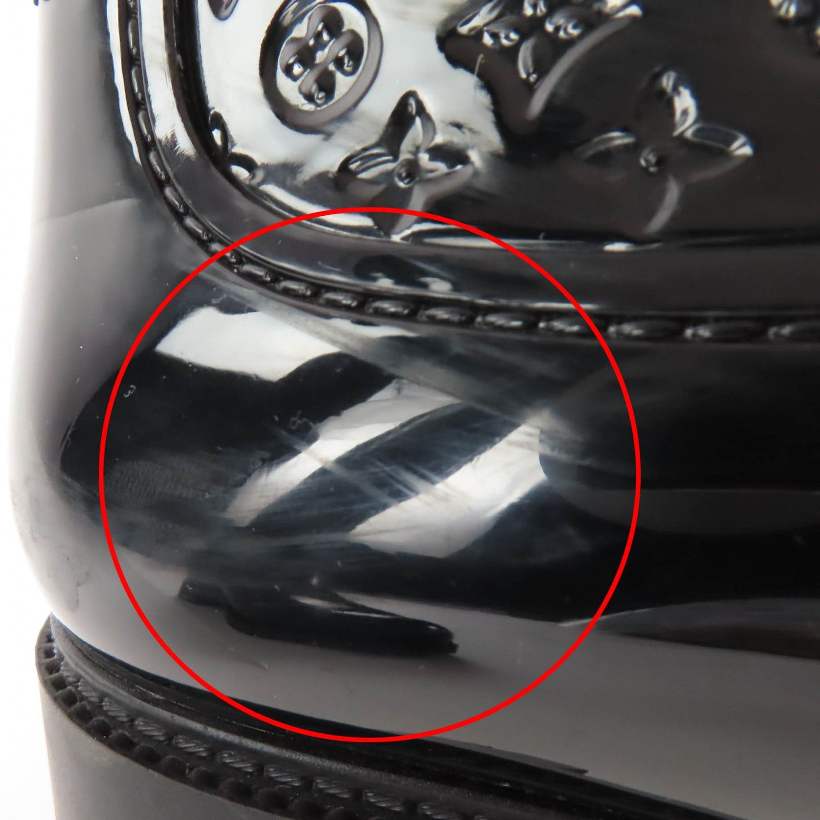 Louis Vuitton Louis Vuitton Louis Vuitton Monogram Rubber Boots Plastic / Synthetic Shoes DUTY FREE for USA Size ONE SIZE - 10 Thumbnail