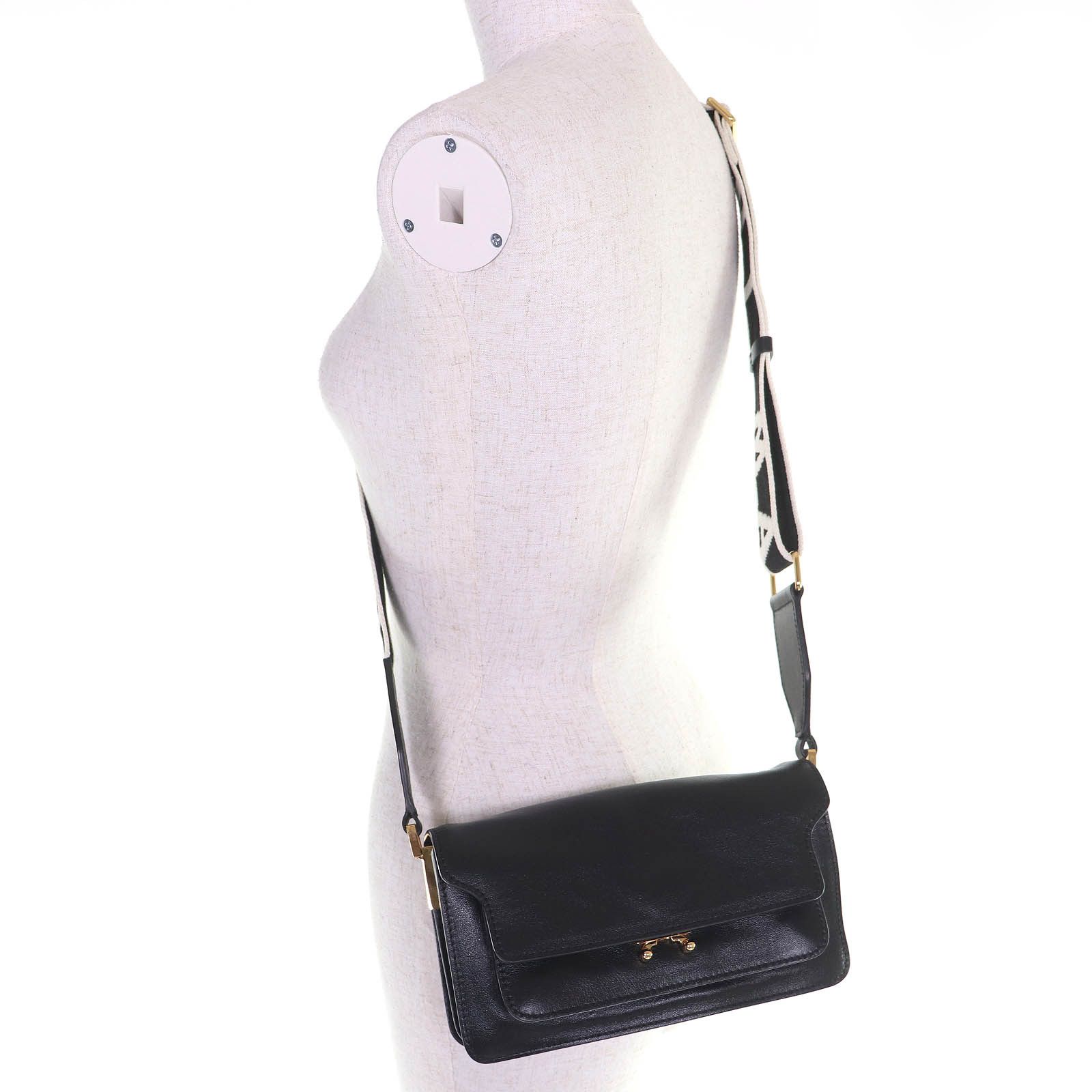 Marni Marni Marni TRUNK SOFT EW Leather Shoulder Bag Leather Shoulder Bag SBMP0124Q6 DUTY FREE for USA Size ONE SIZE - 10 Thumbnail