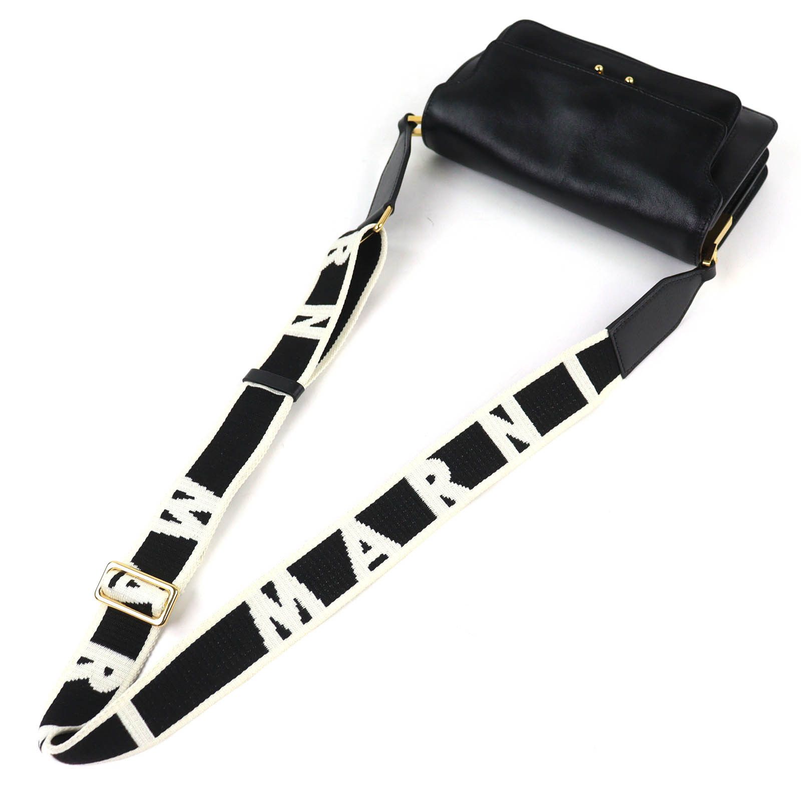 Marni Marni Marni TRUNK SOFT EW Leather Shoulder Bag Leather Shoulder Bag SBMP0124Q6 DUTY FREE for USA Size ONE SIZE - 4 Thumbnail
