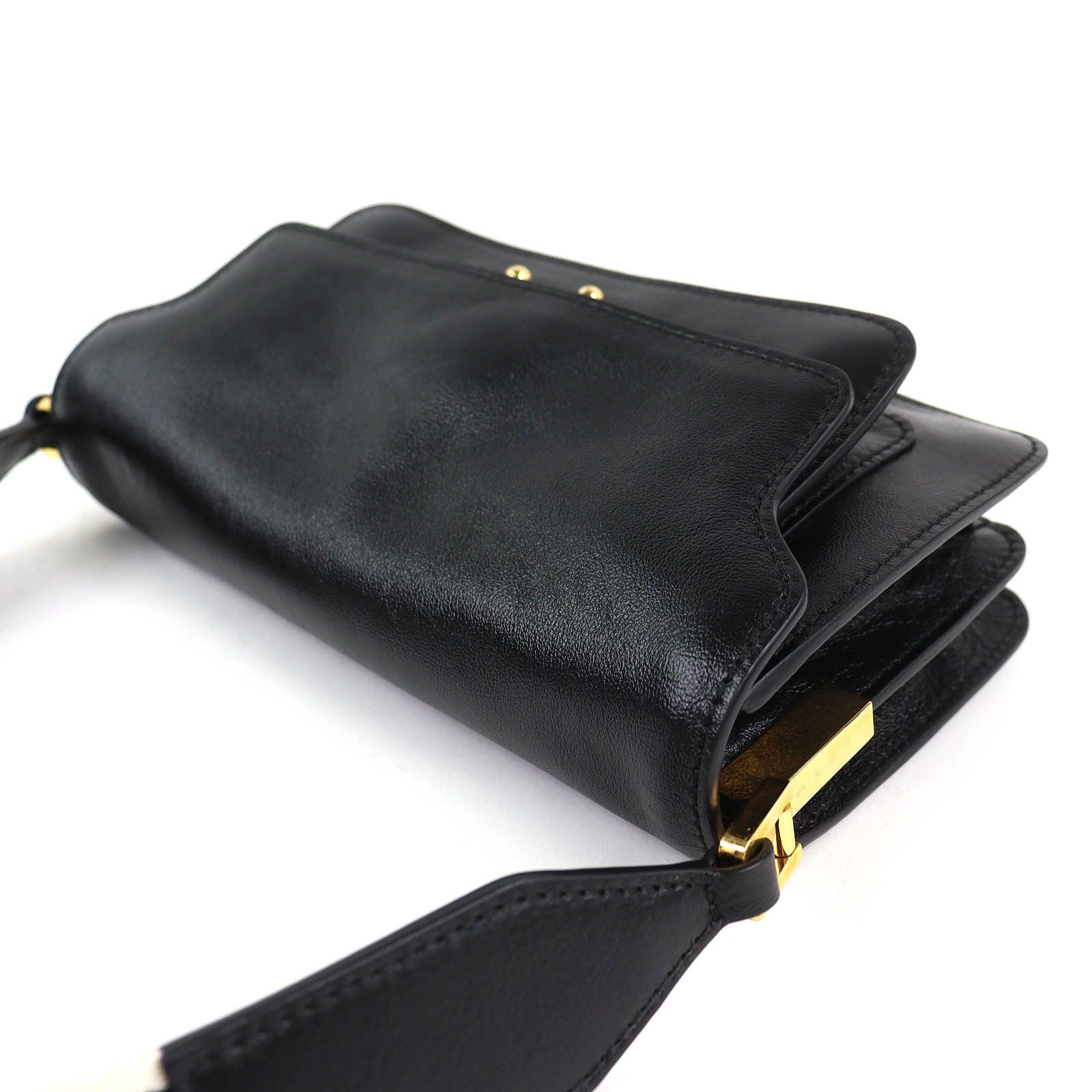 Marni Marni Marni TRUNK SOFT EW Leather Shoulder Bag Leather Shoulder Bag SBMP0124Q6 DUTY FREE for USA Size ONE SIZE - 5 Thumbnail