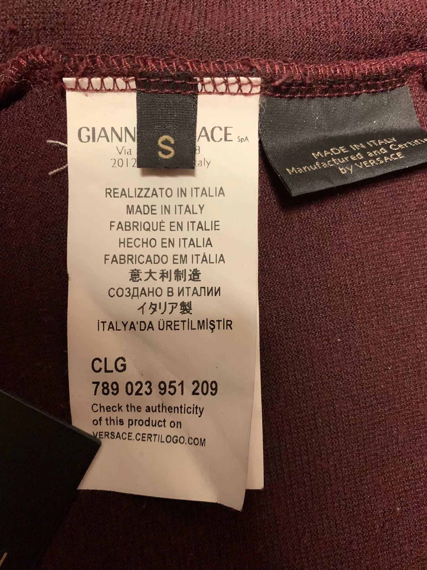 Japanese Brand Versace Men's Velvet Jacket Size US S / EU 44-46 / 1 - 6 Thumbnail