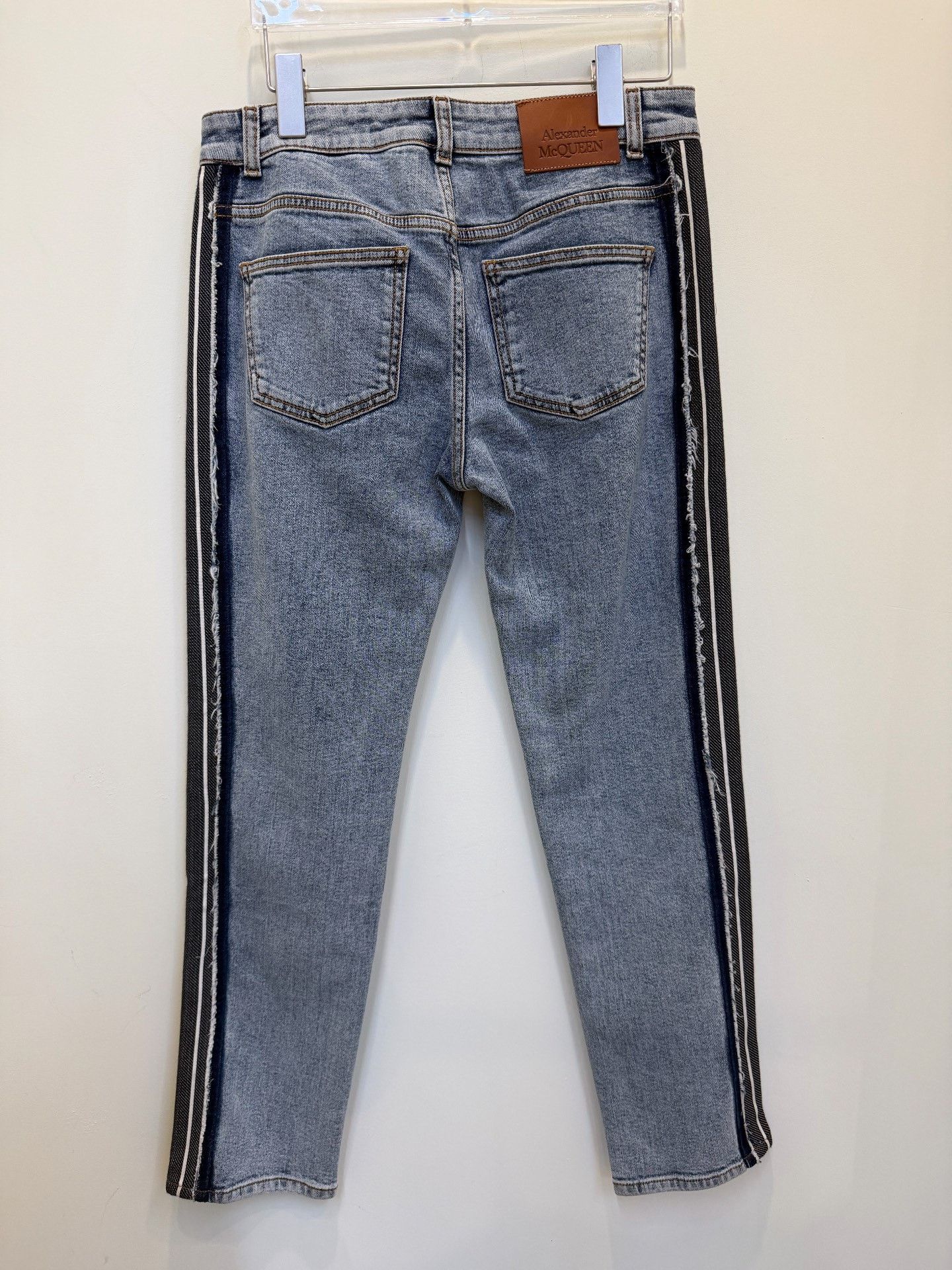 Japanese Brand Alexander McQueen Women's New Jeans Size 29" - 4 Thumbnail
