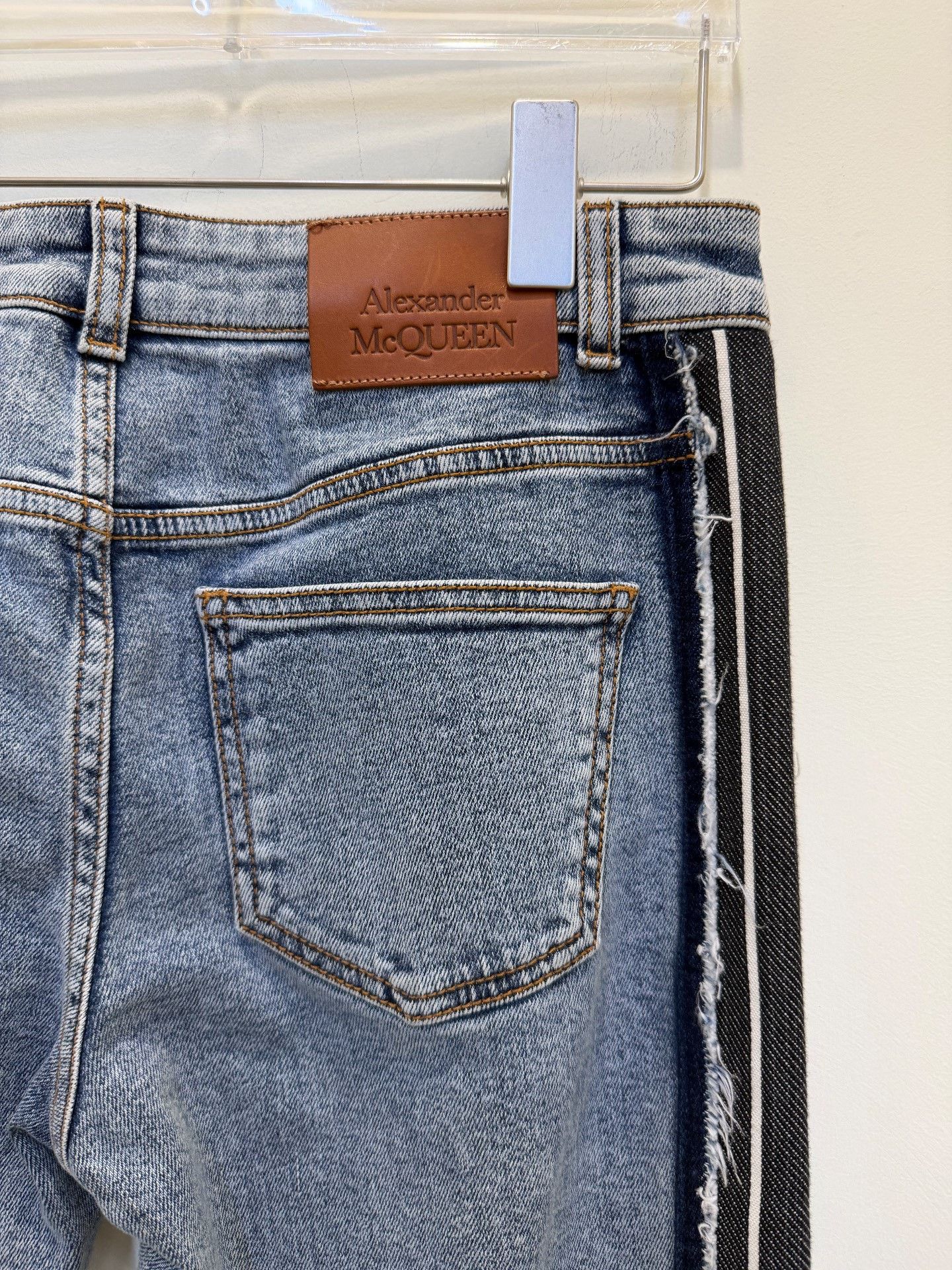 Japanese Brand Alexander McQueen Women's New Jeans Size 29" - 5 Thumbnail