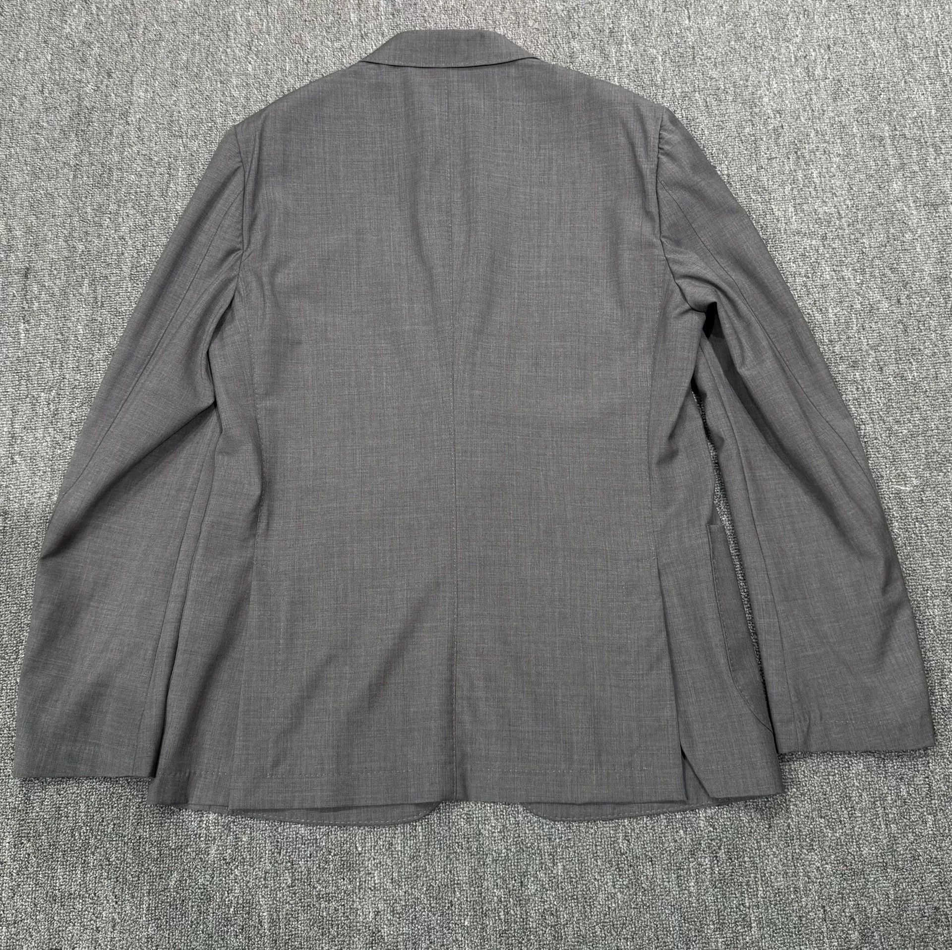 Ermenegildo Zegna ZEGNA 100% Wool Casual Suit Size US L / EU 52-54 / 3 - 4 Thumbnail