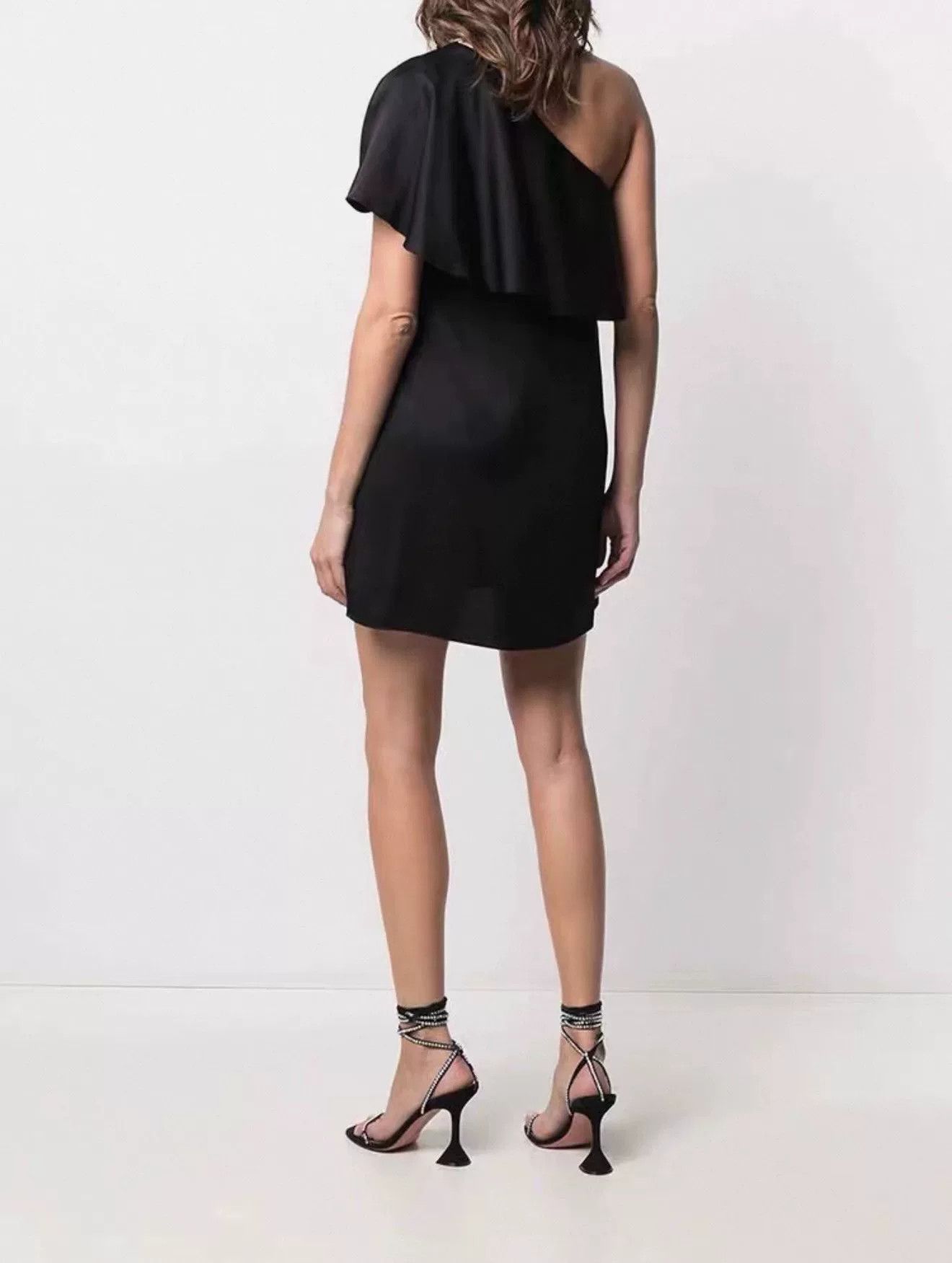 Japanese Brand Saint Laurent One-Shoulder Dress Size XS / US 0-2 / IT 36-38 - 5 Thumbnail