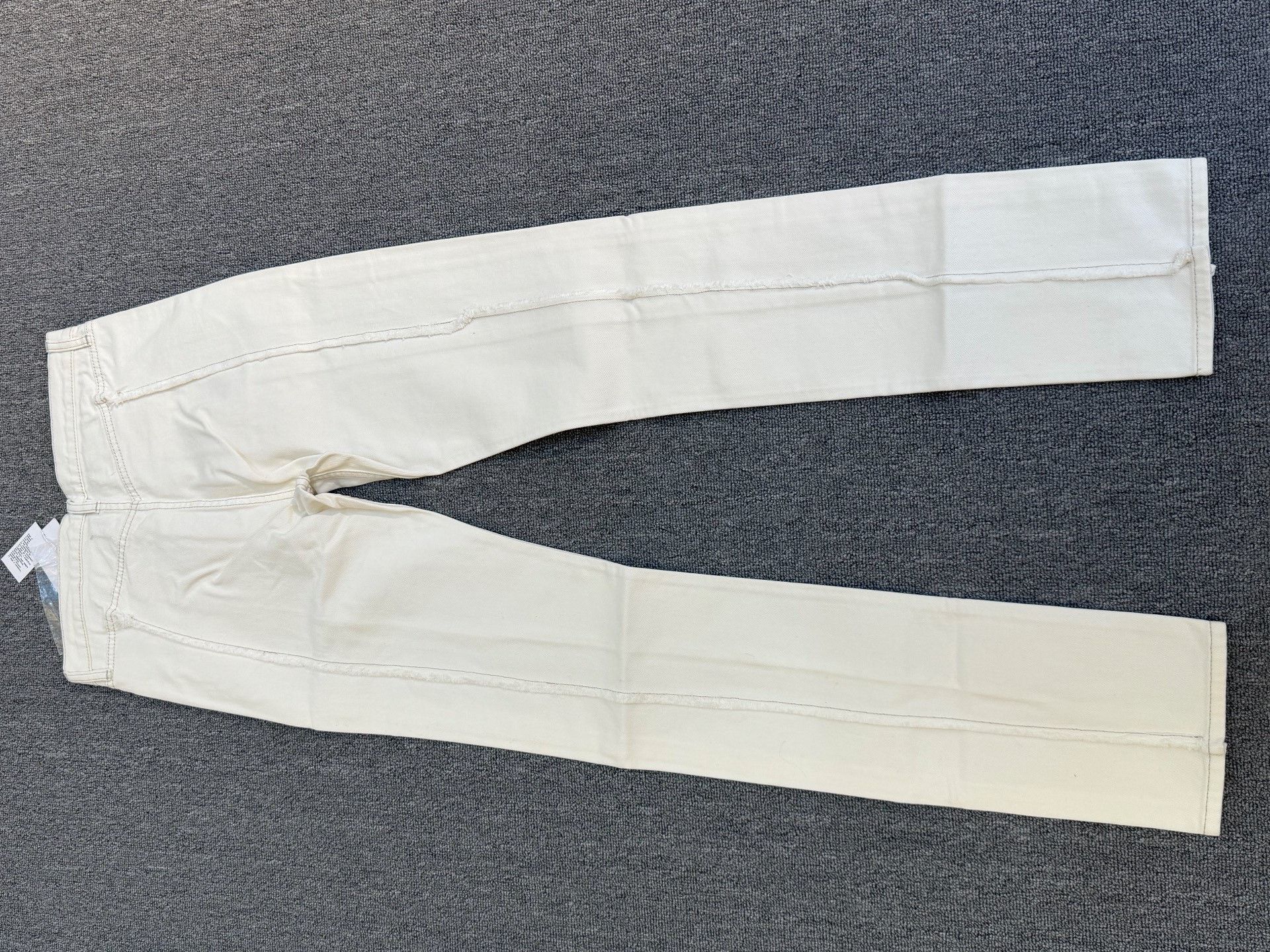 Japanese Brand Maison Margiela White Denim Pants Size 40" / US 18 - 3 Thumbnail