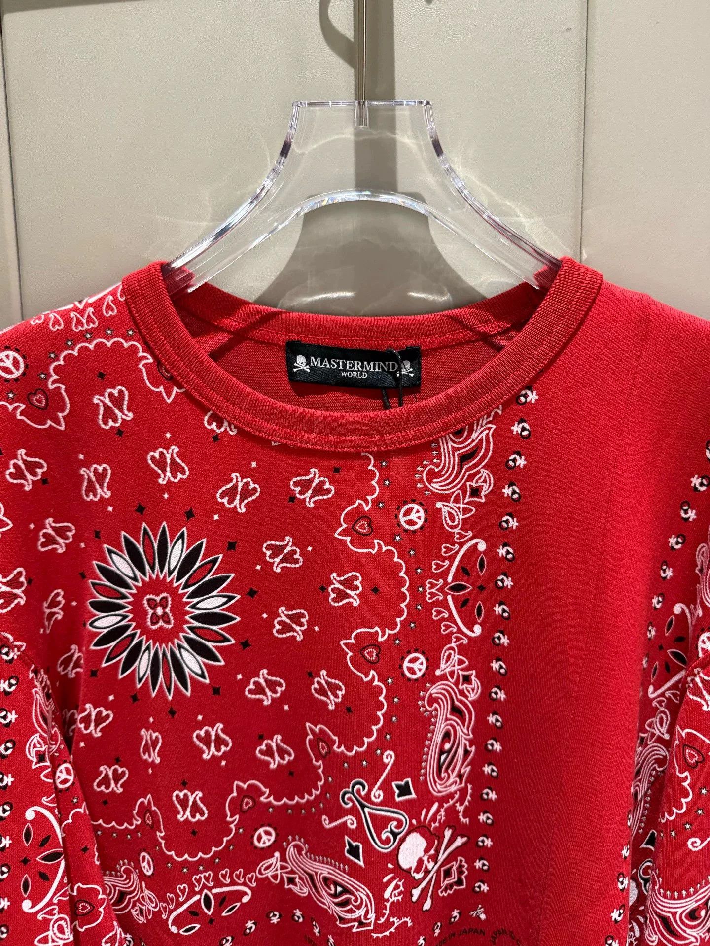 Japanese Brand MASTERMINO Long-Sleeve Crew Neck T-Shirt Size US XS / EU 42 / 0 - 4 Thumbnail