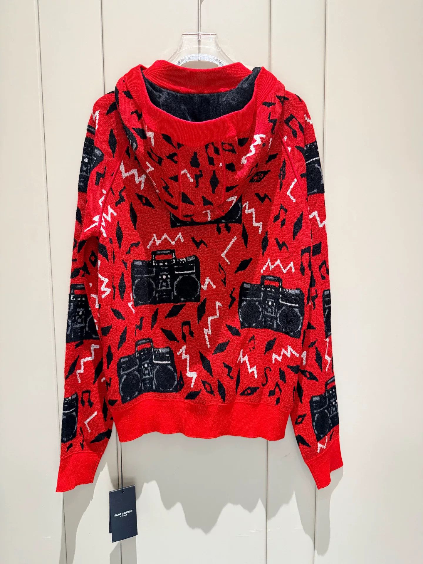 Saint Laurent Paris Saint Laurent Women's Hooded Sweater Size XS / US 0-2 / IT 36-38 - 2 Thumbnail