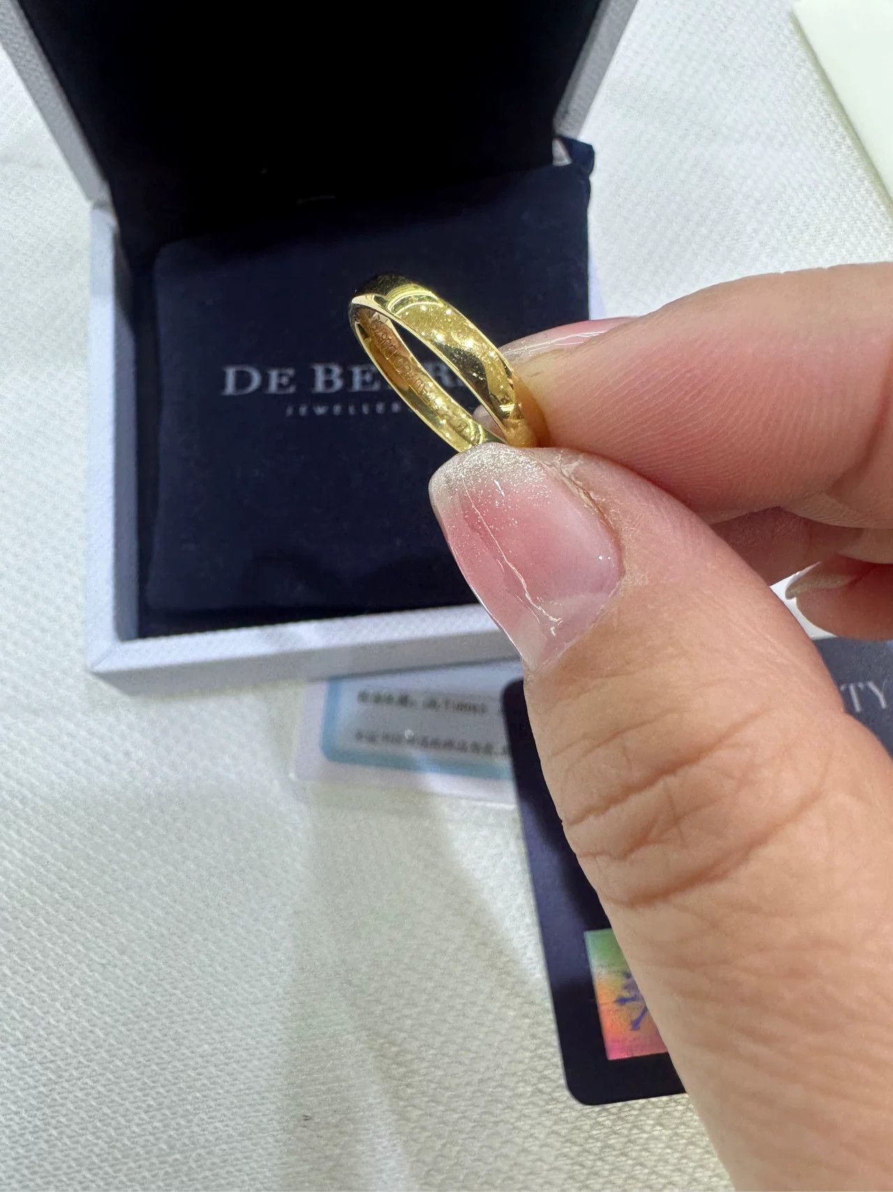 Japanese Brand De Beers Ring Size 49 Size ONE SIZE - 2 Thumbnail