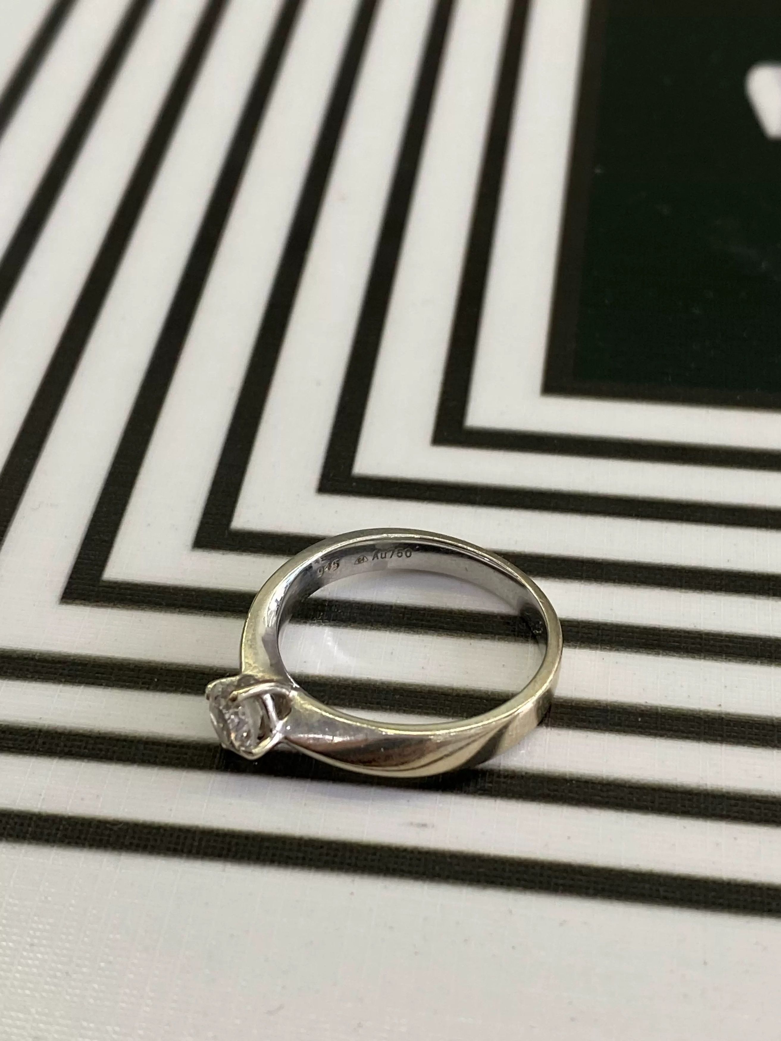 Japanese Brand Chow Sang Sang 50pt Diamond Ring Size ONE SIZE - 4 Thumbnail