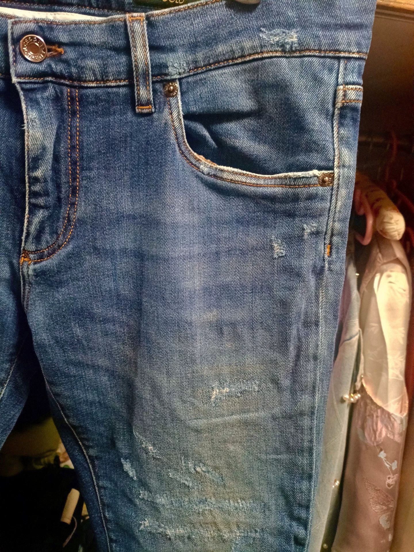 Dolce & Gabbana Dolce&Gabbana Gold Jeans Size US 34 / EU 50 - 5 Thumbnail