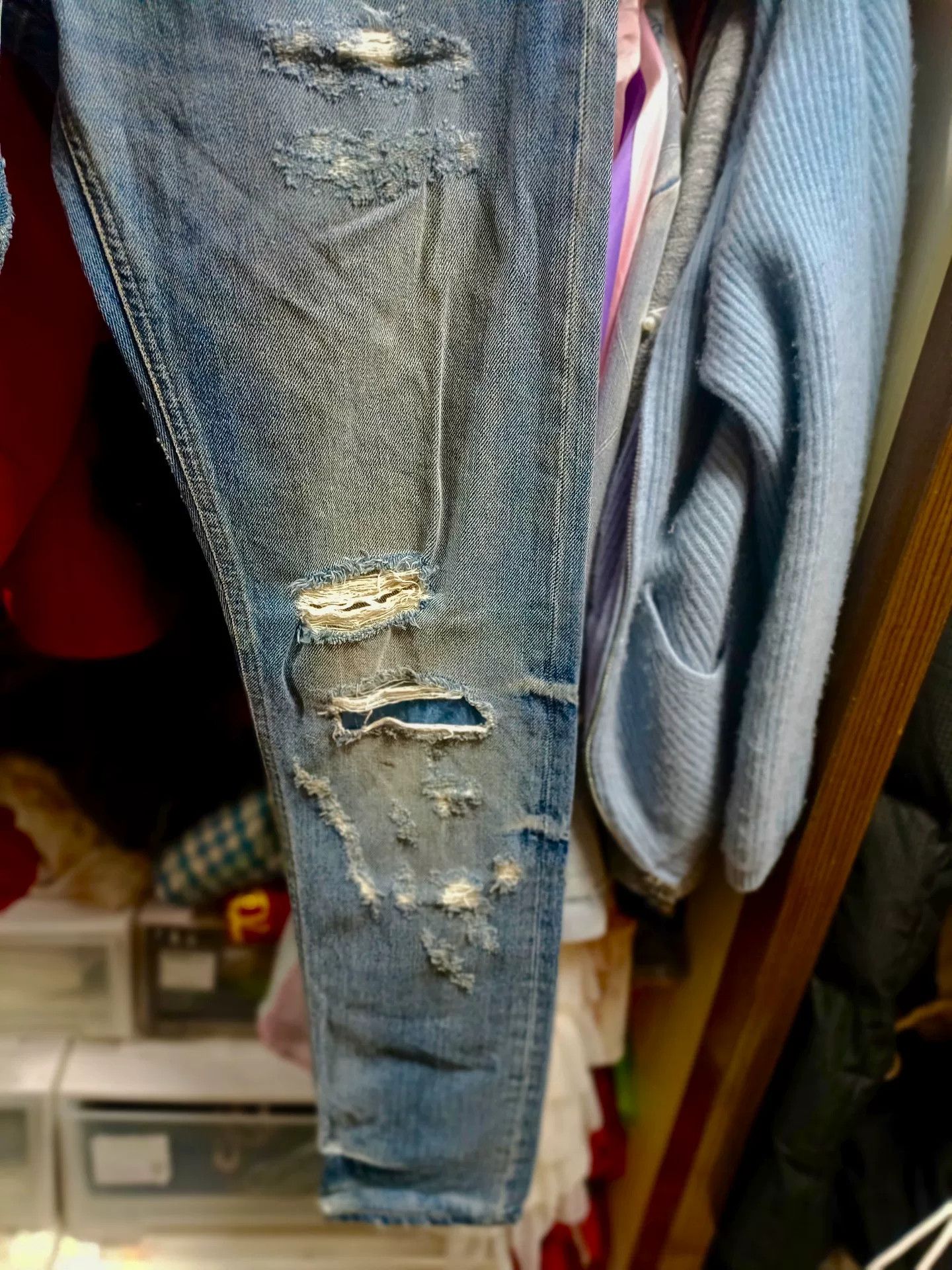 Dolce & Gabbana Dolce & Gabbana Crown Bee Embroidery Jeans 44 Size US 28 / EU 44 - 7 Thumbnail