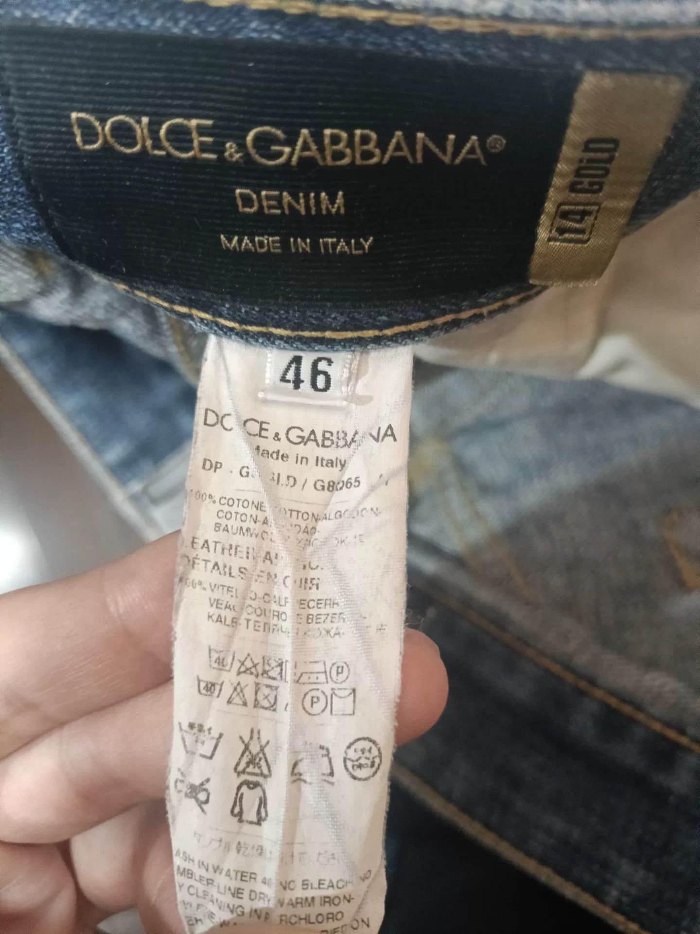 Dolce & Gabbana Dolce&Gabbana Runway Distressed Jeans Size US 30 / EU 46 - 9 Thumbnail