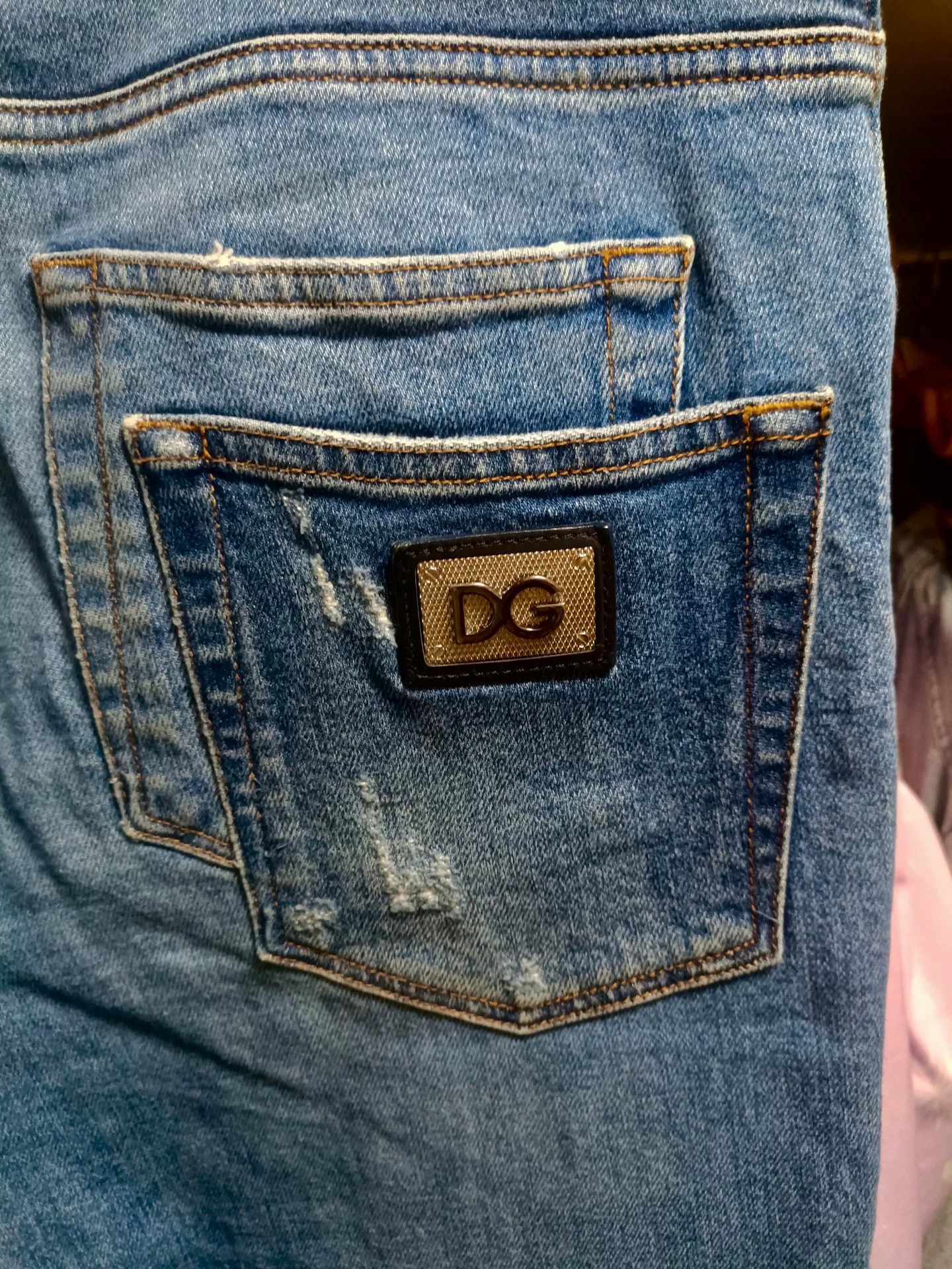 Dolce & Gabbana Dolce&Gabbana Sacred Heart Crown Jeans Size US 36 / EU 52 - 7 Thumbnail