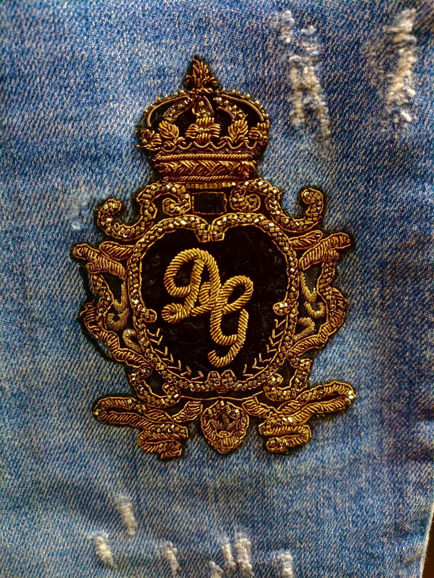Dolce & Gabbana Dolce&Gabbana Sacred Heart Crown Jeans Size US 36 / EU 52 - 3 Thumbnail