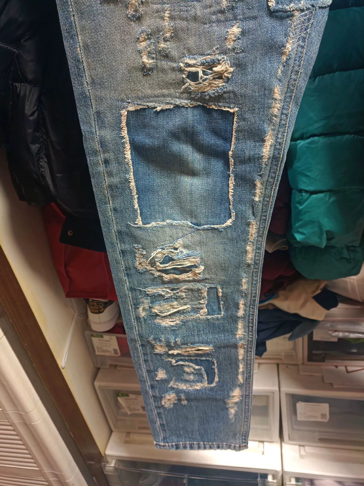 Dolce & Gabbana Dolce&Gabbana Runway Distressed Jeans Size US 30 / EU 46 - 4 Thumbnail