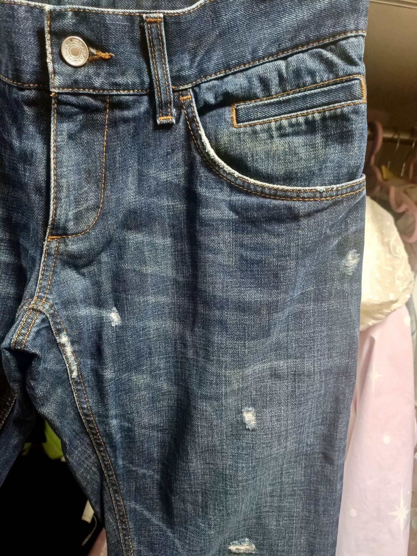 Dolce & Gabbana Dolce&Gabbana 46 Blue Jeans Size US 30 / EU 46 - 5 Thumbnail