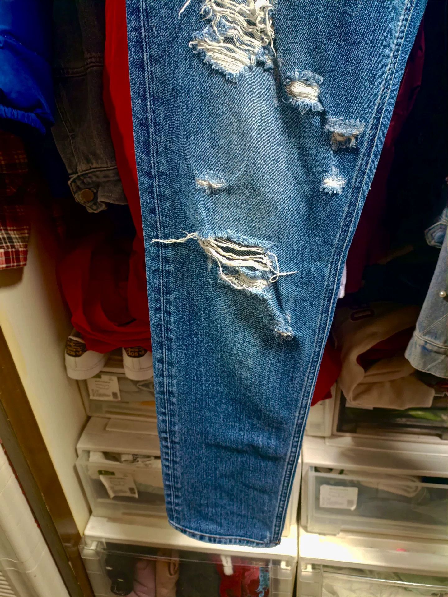 Dolce & Gabbana Dolce&Gabbana Runway Distressed Jeans Size US 30 / EU 46 - 4 Thumbnail