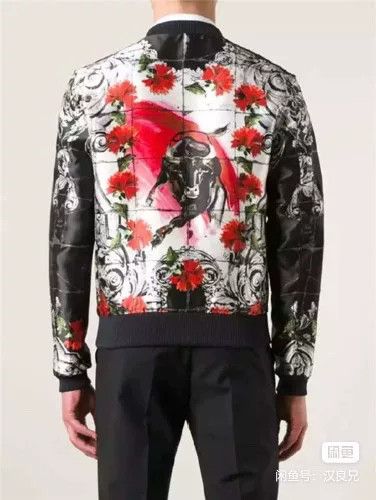 Dolce & Gabbana Dolce&Gabbana Silk Baseball Jacket Size US L / EU 52-54 / 3 - 9 Thumbnail