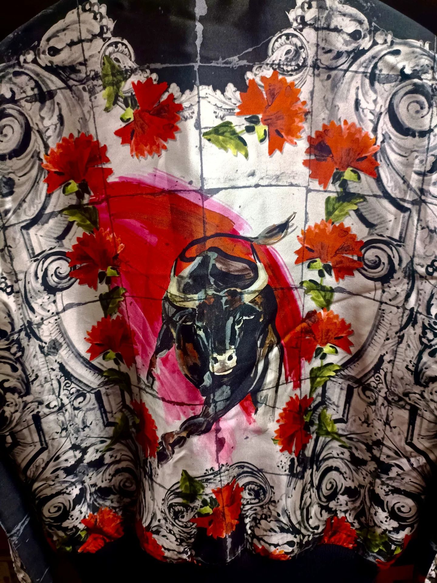 Dolce & Gabbana Dolce&Gabbana Silk Baseball Jacket Size US L / EU 52-54 / 3 - 5 Thumbnail