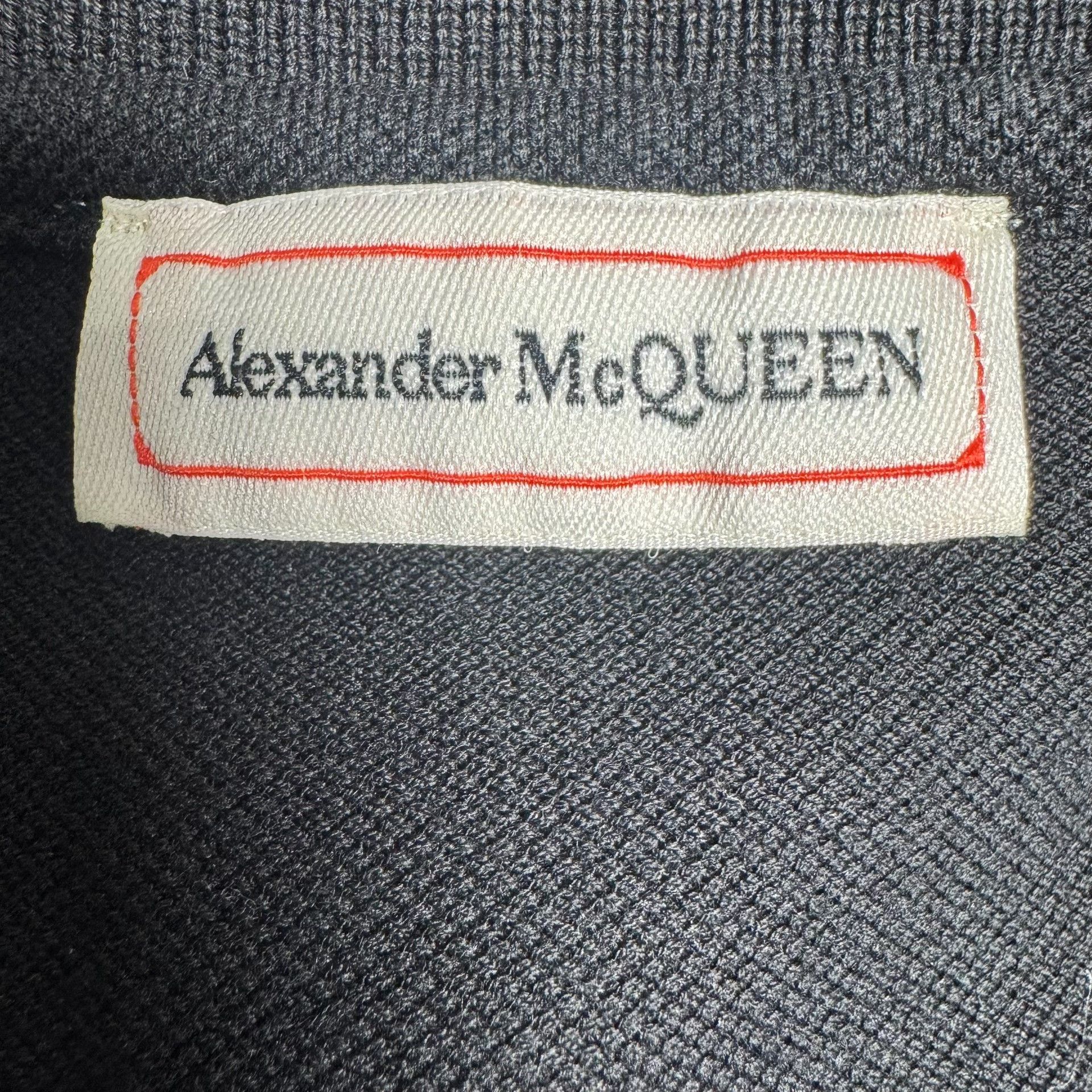 Japanese Brand Alexander McQueen Embroidered Logo Polo Size US XXL / EU 58 / 5 - 4 Thumbnail