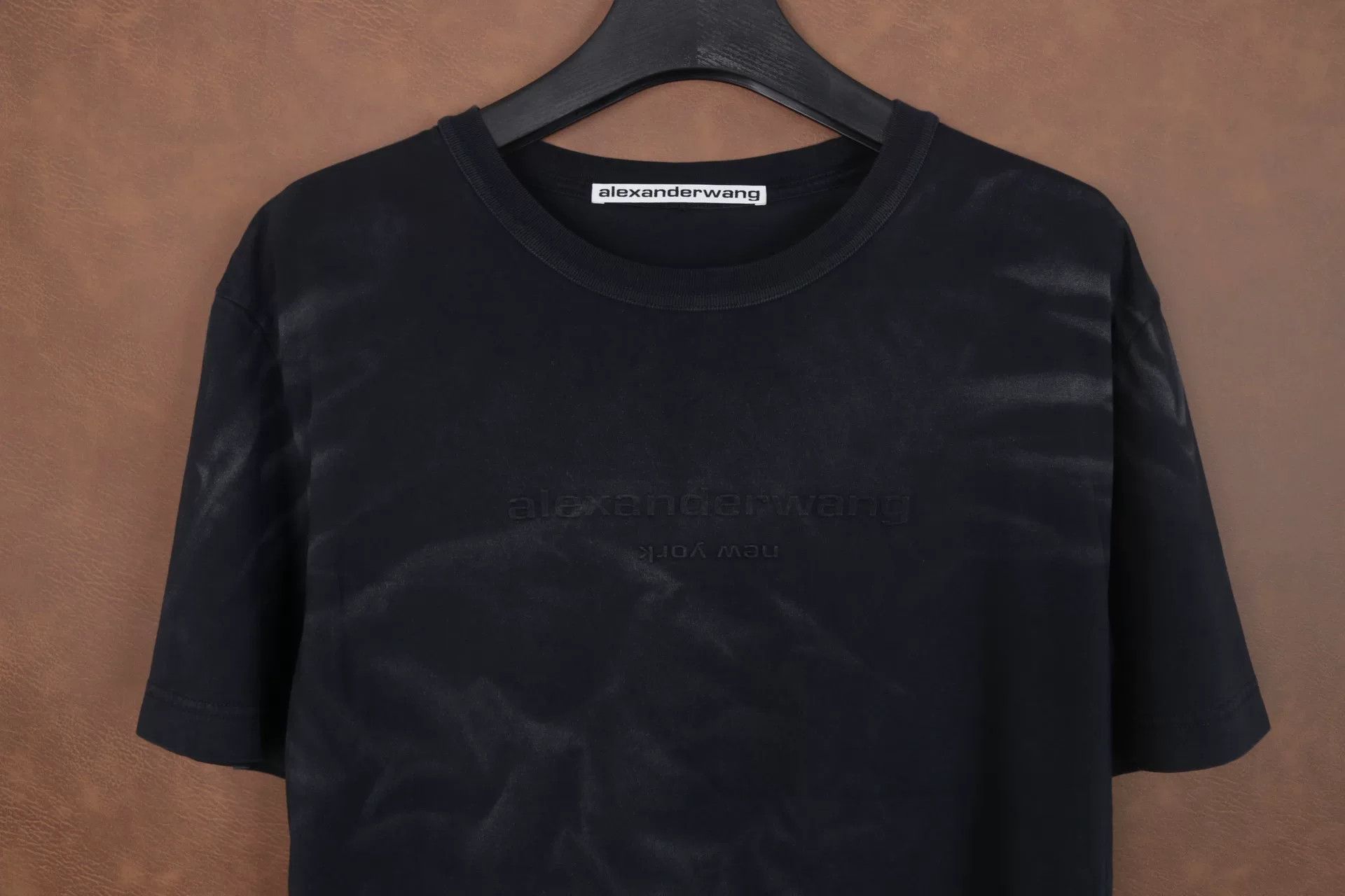 Japanese Brand Alexander Wang Tie-Dye Distressed Short-Sleeve Size US L / EU 52-54 / 3 - 2 Thumbnail