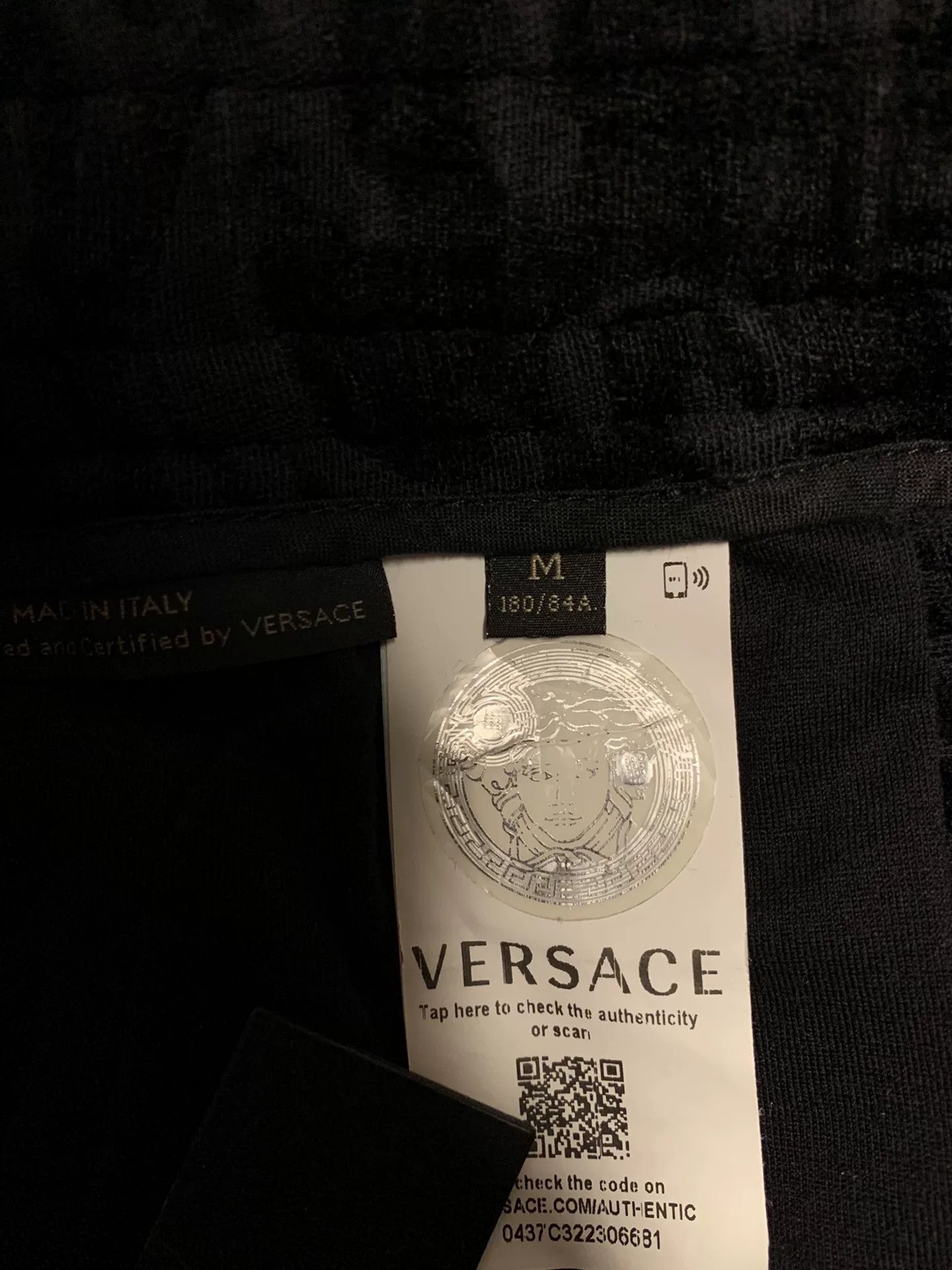 Japanese Brand Versace Men's Baroque Print Casual Pants Size US 33 - 5 Thumbnail