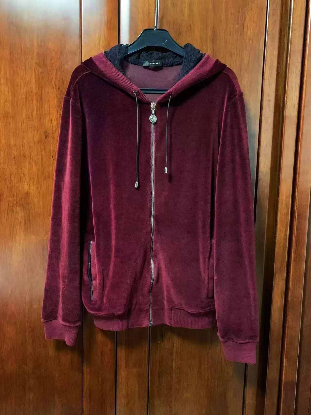 Japanese Brand Versace Men's Velvet Jacket Size US S / EU 44-46 / 1 - 2 Thumbnail
