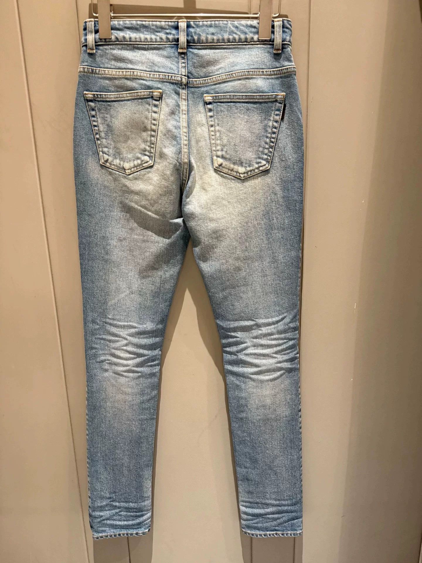 Japanese Brand Saint Laurent New Denim Pants Size 25" / US 0 / IT 36 - 2 Thumbnail