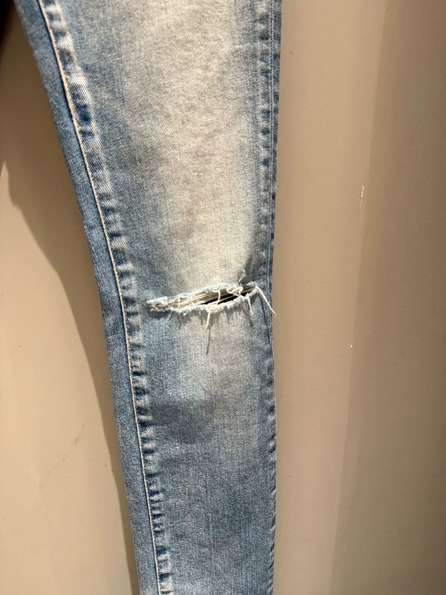 Japanese Brand Saint Laurent New Denim Pants Size 25" / US 0 / IT 36 - 4 Thumbnail