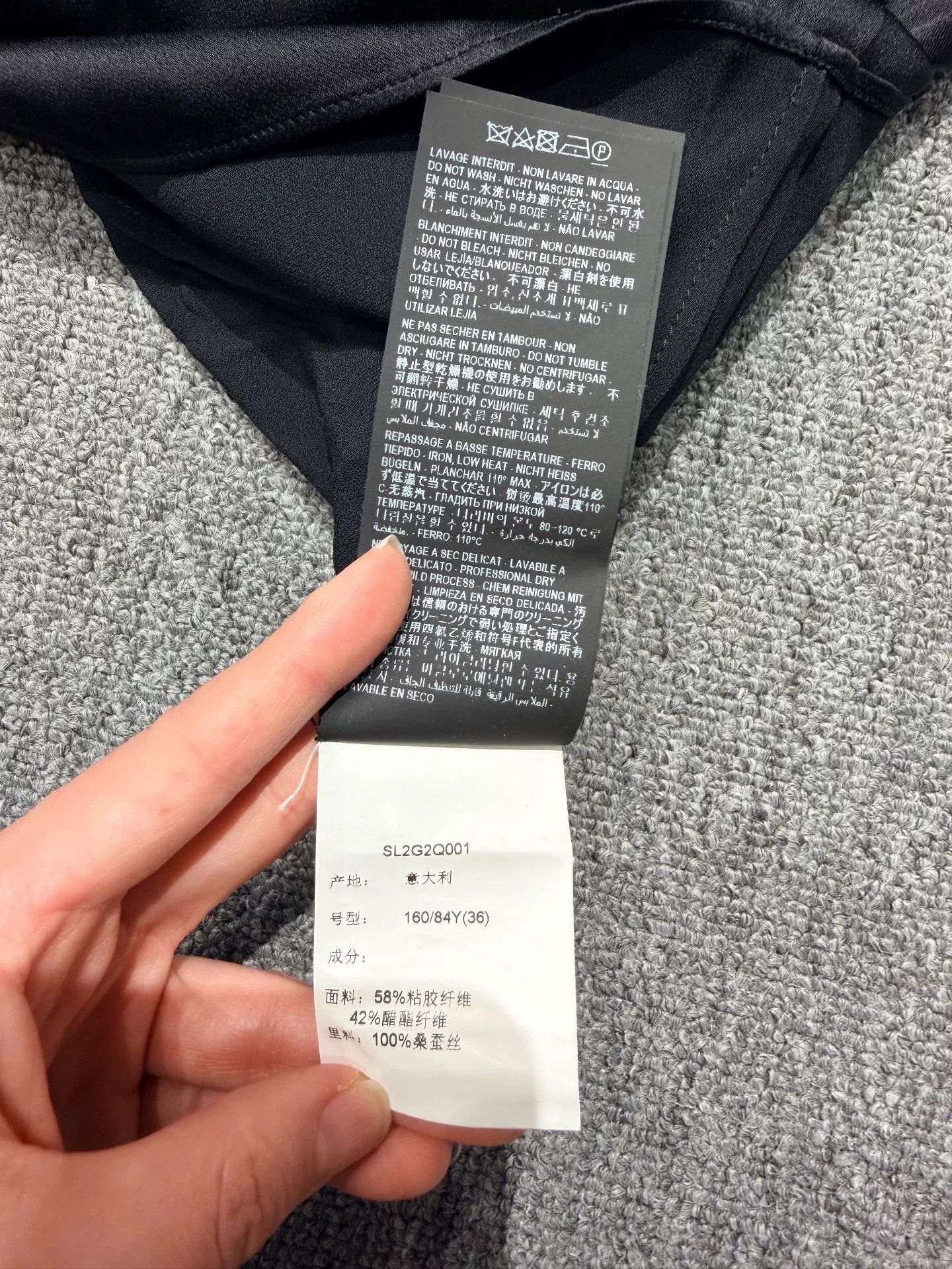 Japanese Brand Saint Laurent One-Shoulder Dress Size XS / US 0-2 / IT 36-38 - 7 Thumbnail