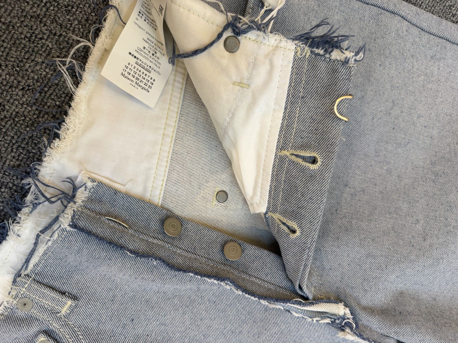 Japanese Brand Maison Margiela Jeans Size US 33 - 5 Thumbnail