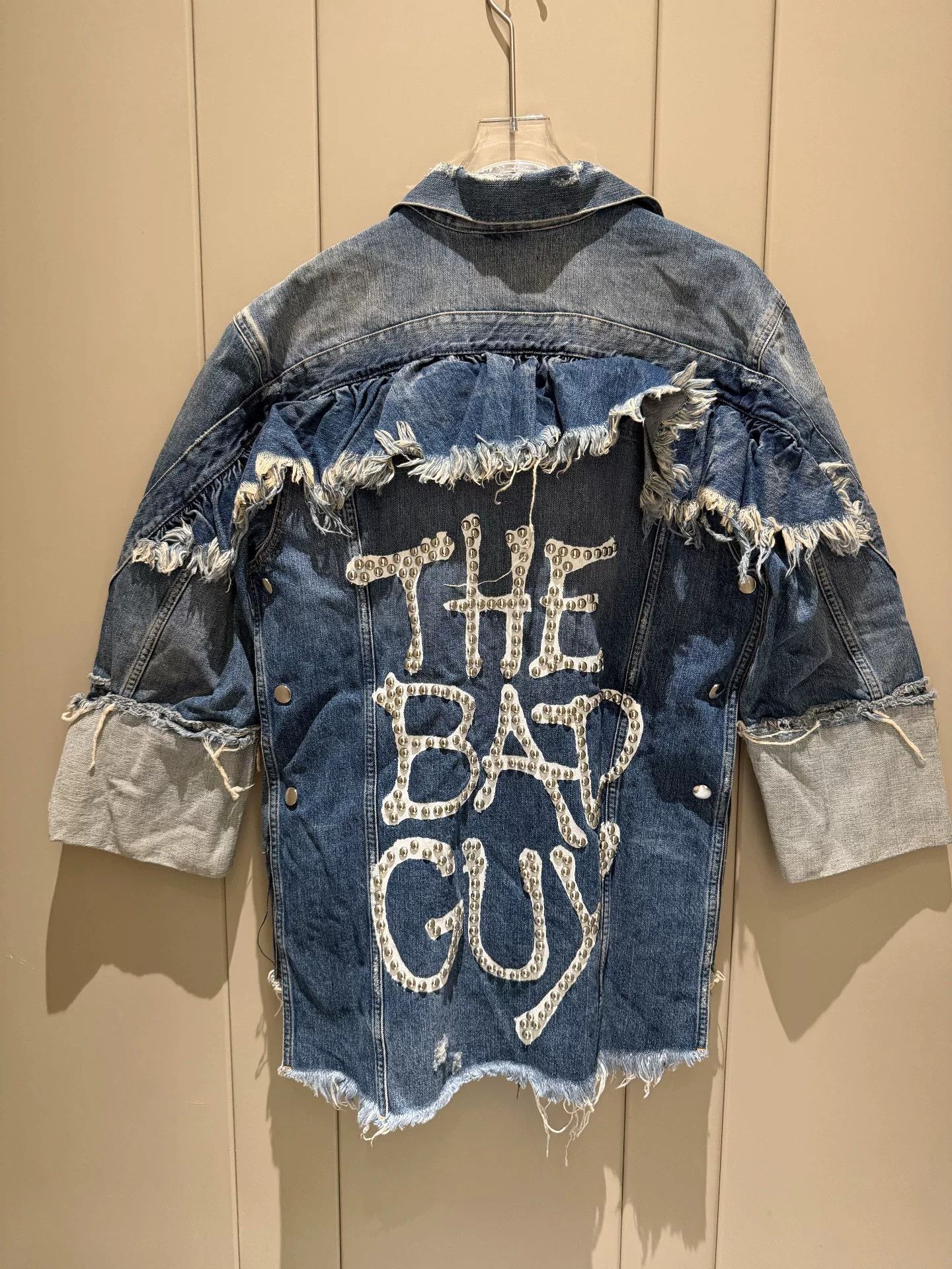 Japanese Brand Diesel Denim Jacket with Rivet Design Size US XS / EU 42 / 0 - 3 Thumbnail