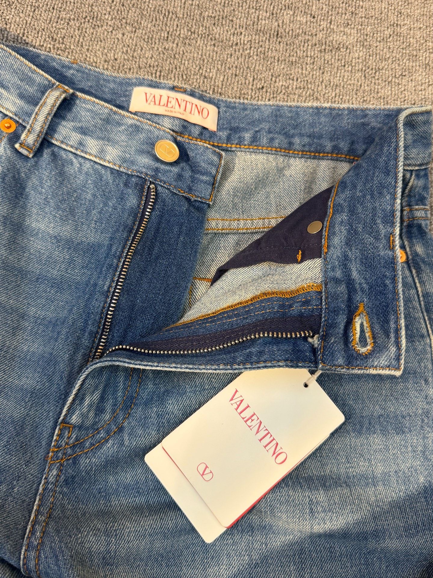 Japanese Brand Valentino New With Tags Jeans Size 25" / US 0 / IT 36 - 5 Thumbnail