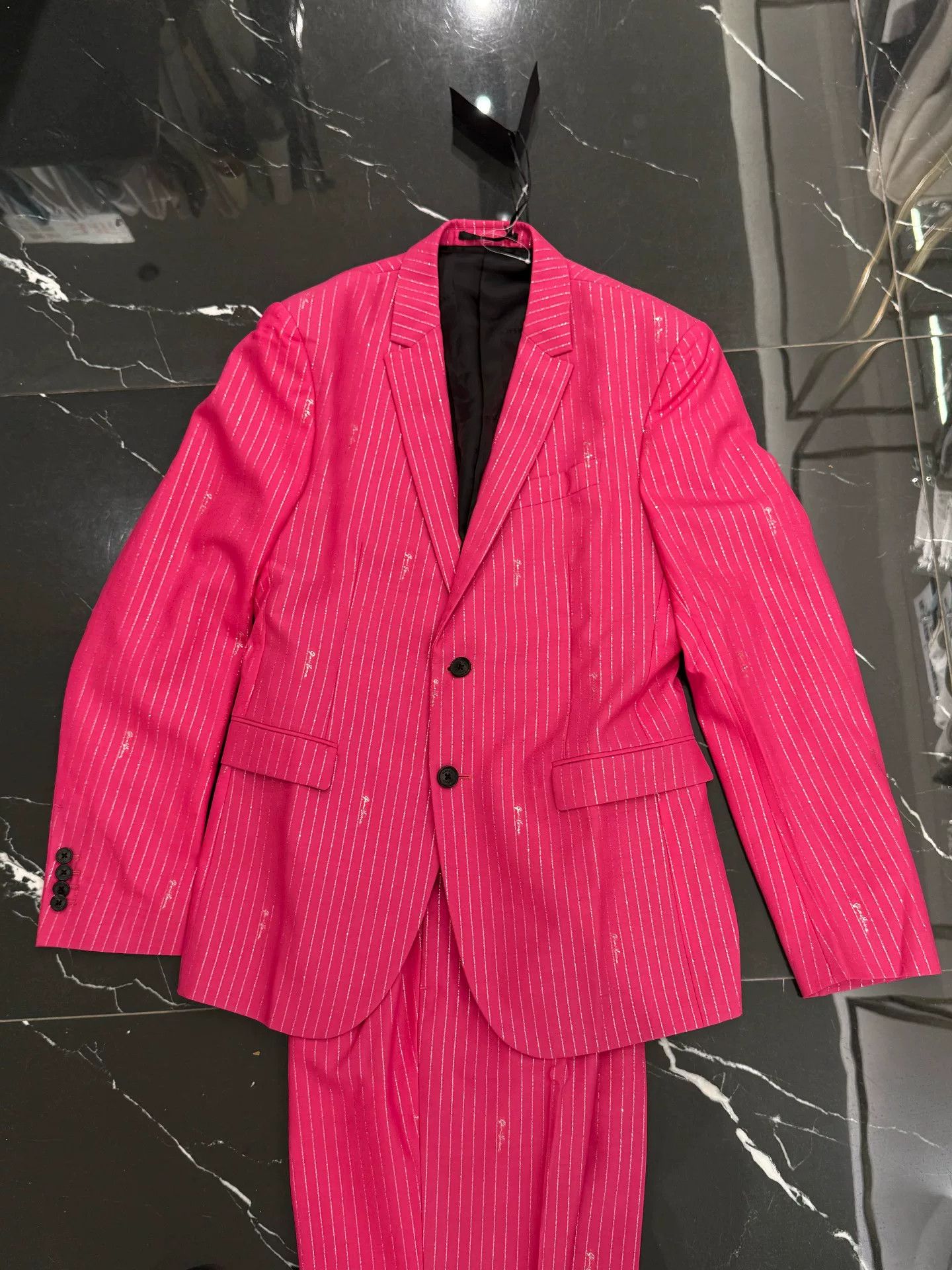 Japanese Brand Versace New Wool Suit Size US M / EU 48-50 / 2 - 2 Thumbnail