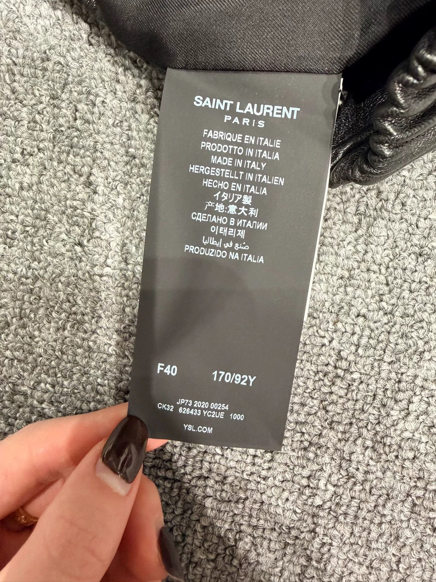 Saint Laurent Paris Saint Laurent Leather Shorts Size 40" / US 18 - 6 Thumbnail