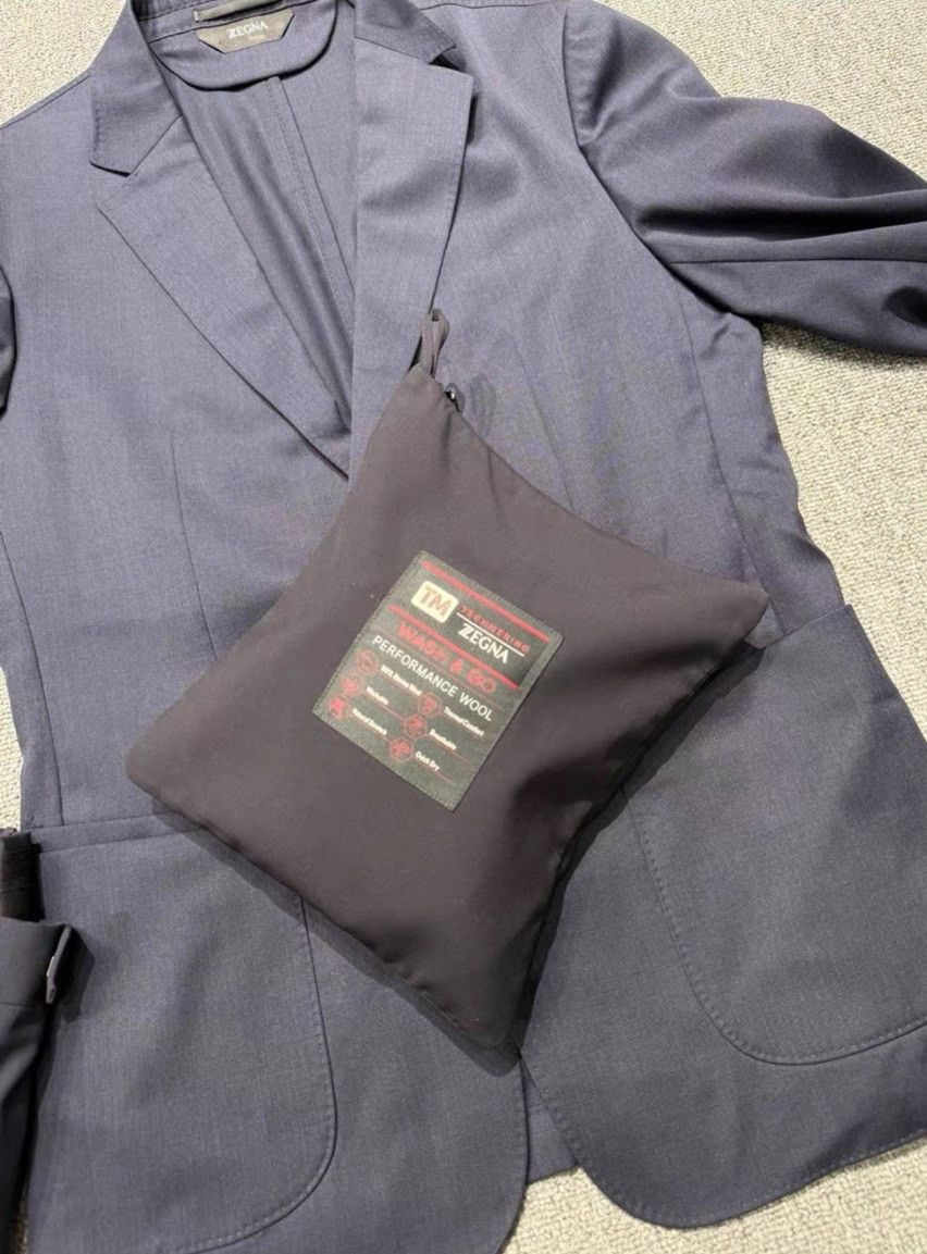 Ermenegildo Zegna ZEGNA TM Series Wool Suit Size US L / EU 52-54 / 3 - 7 Thumbnail
