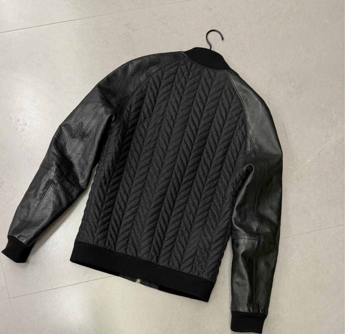 Japanese Brand Dolce & Gabbana Lambskin Patchwork Leather Jacket Size US S / EU 44-46 / 1 - 5 Thumbnail