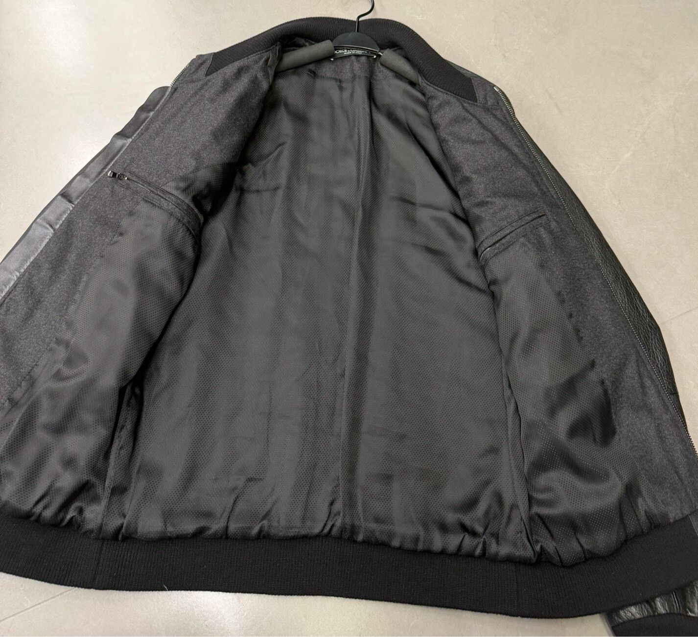 Japanese Brand Dolce & Gabbana Lambskin Patchwork Leather Jacket Size US S / EU 44-46 / 1 - 8 Thumbnail