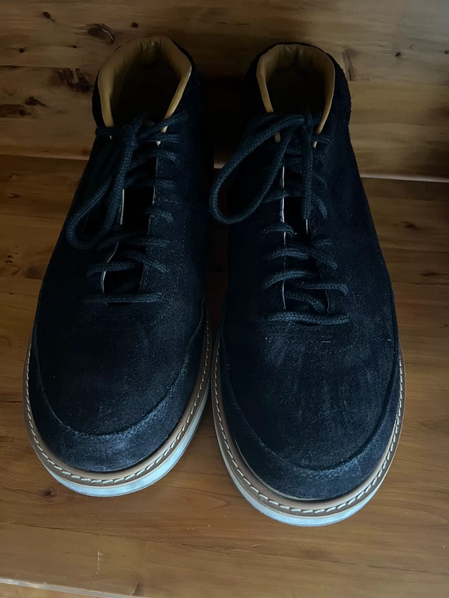 Japanese Brand Blueover Japanese Retro Mid-Top Sneakers Size US 10 / EU 43 - 2 Thumbnail
