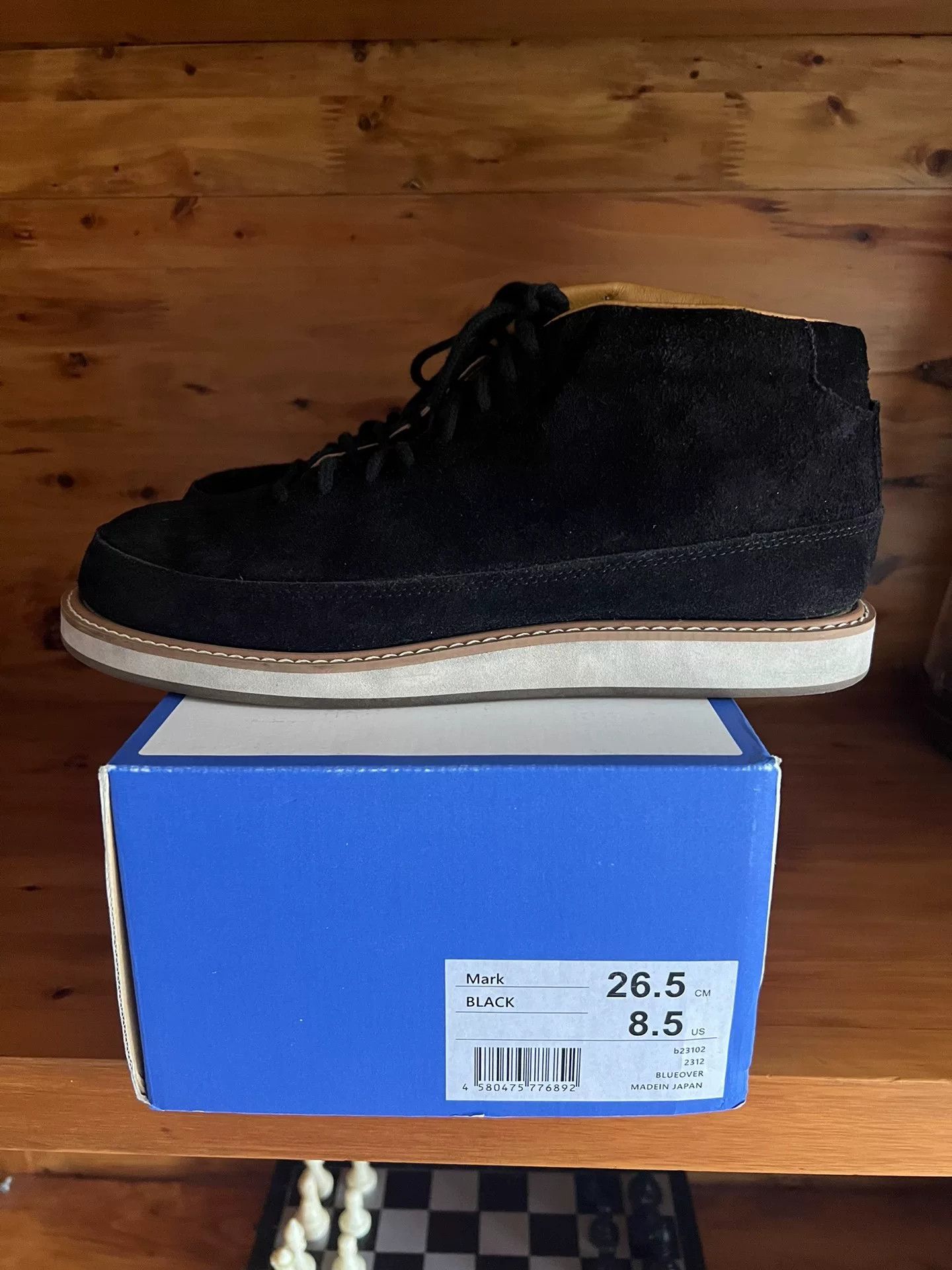 Japanese Brand Blueover Japanese Retro Mid-Top Sneakers Size US 10 / EU 43 - 9 Thumbnail