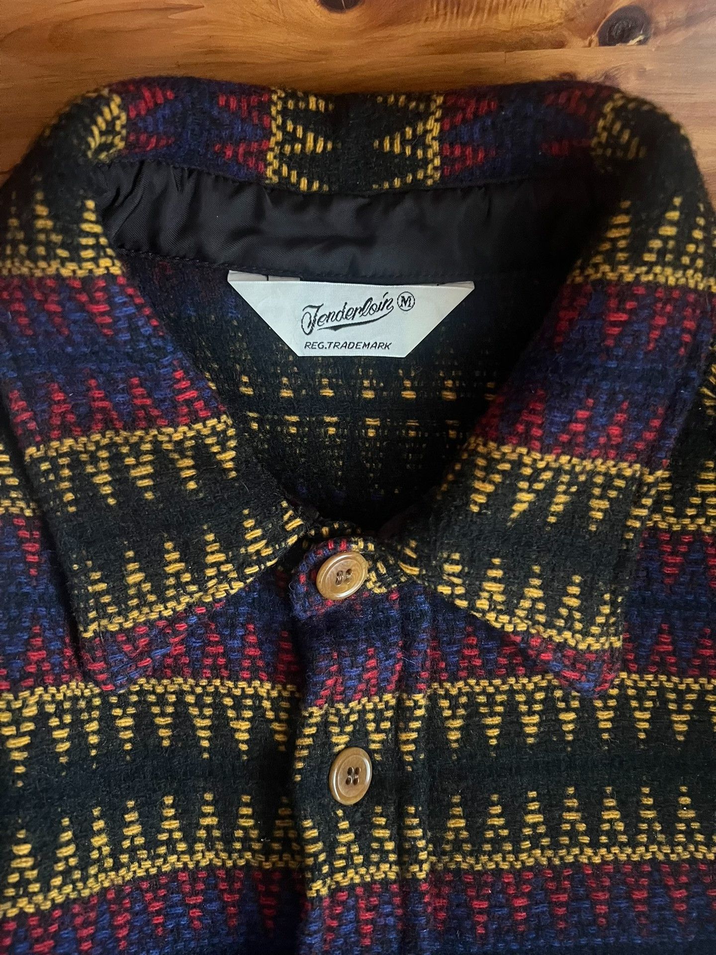 Japanese Brand Ethnic Style Wool Shirt Size US M / EU 48-50 / 2 - 9 Thumbnail