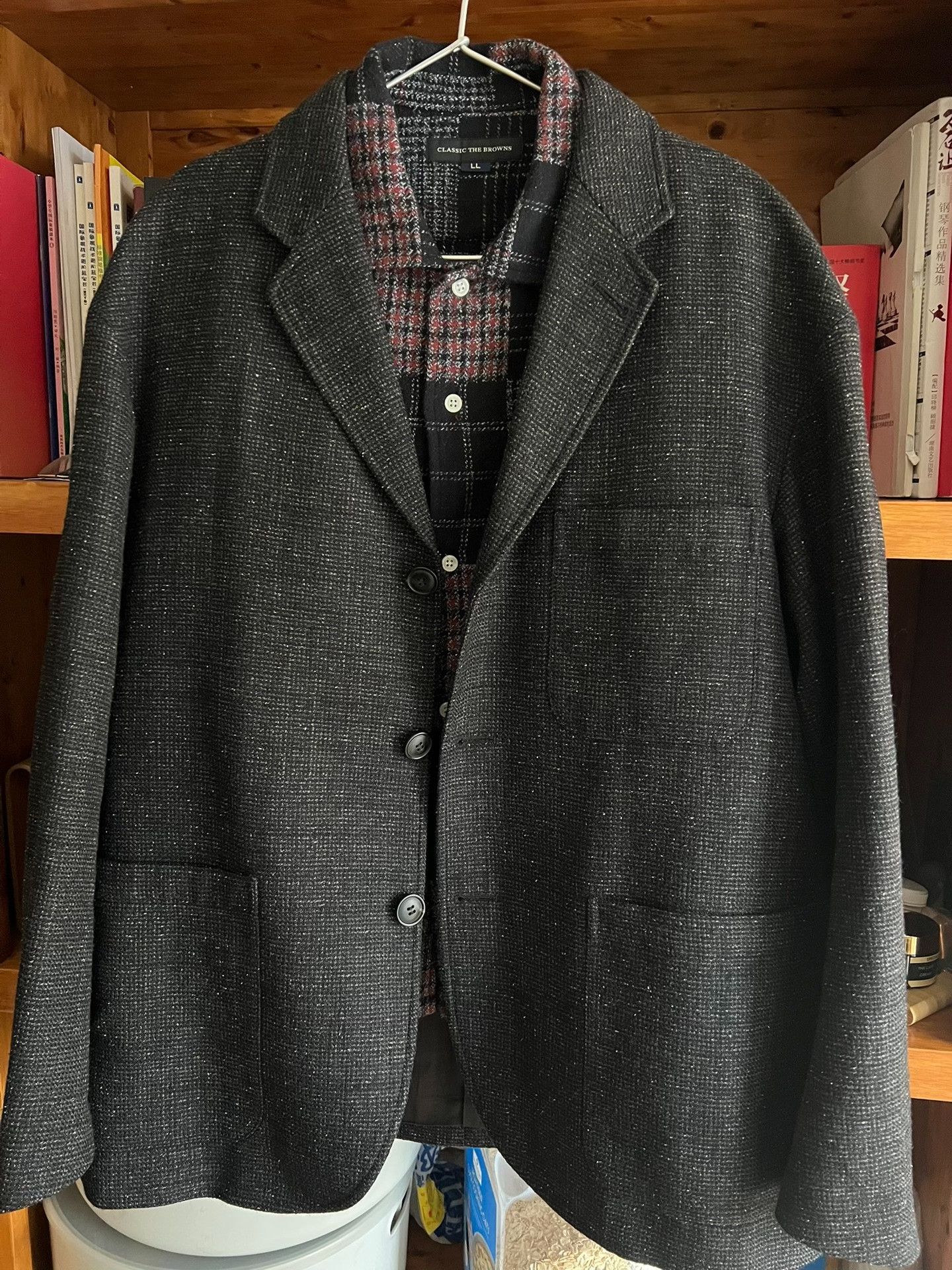 Japanese Brand The Browns Plaid Shirt Jacket Size US L / EU 52-54 / 3 - 9 Thumbnail