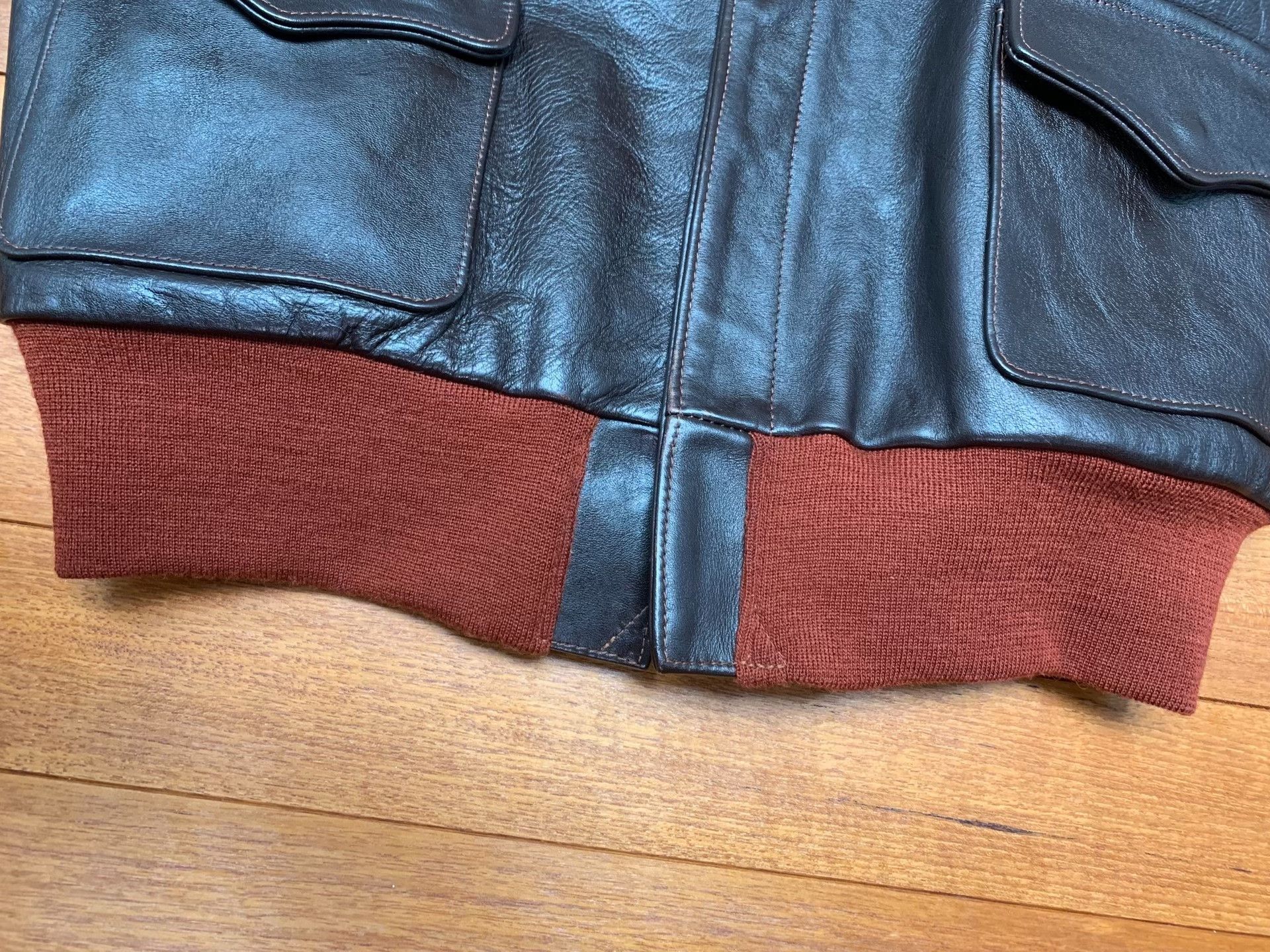 Japanese Brand THE FEW 10th Anniv A-2 Horsehide Jacket Size US XS / EU 42 / 0 - 6 Thumbnail