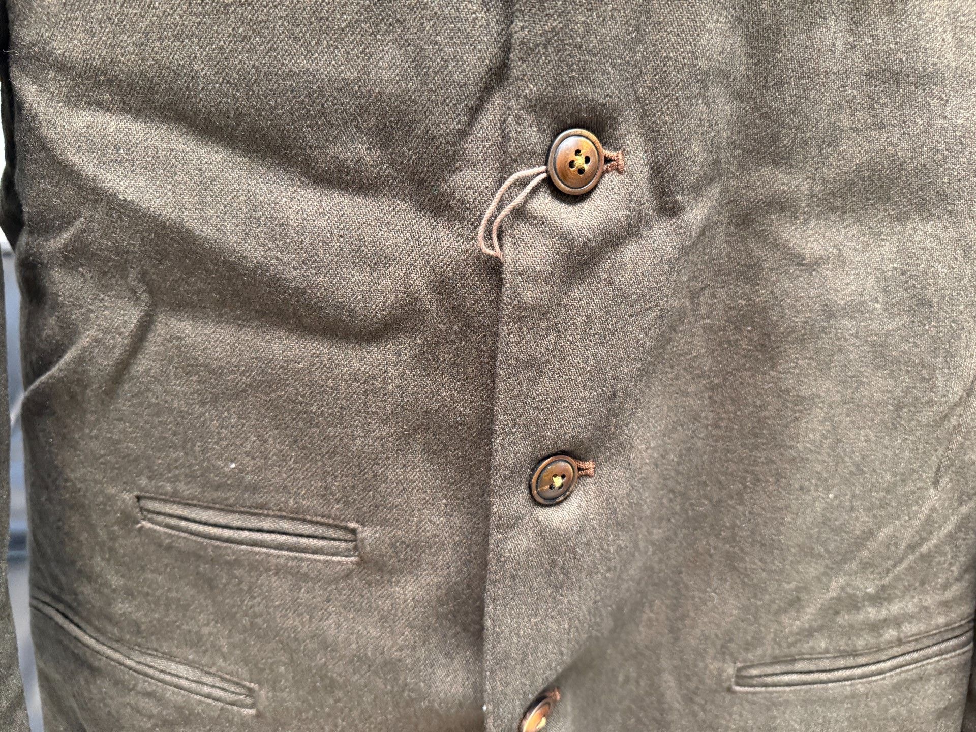 Japanese Brand Gypsy & Sons Wool Blend Suit Jacket Size US S / EU 44-46 / 1 - 4 Thumbnail
