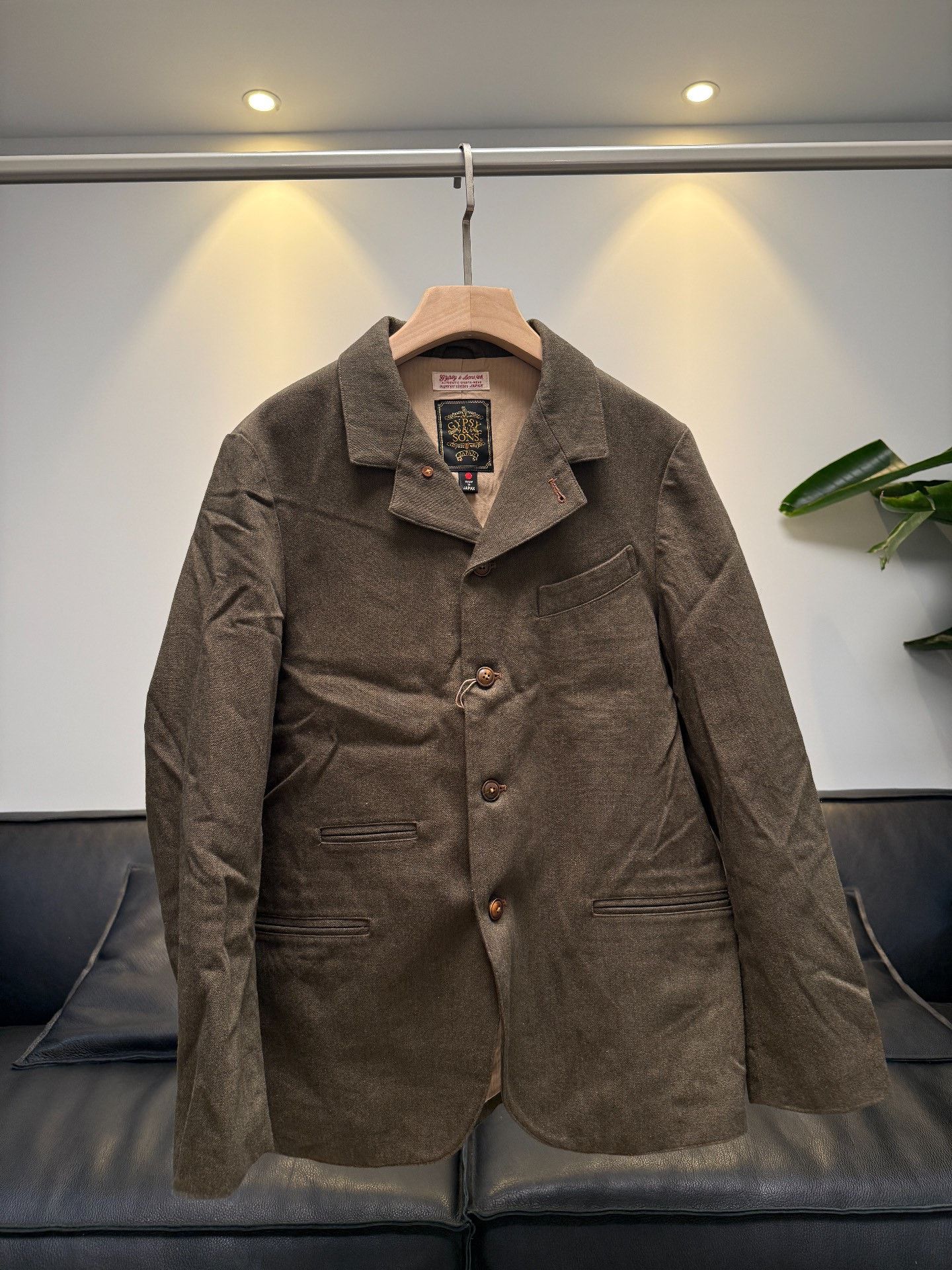 Japanese Brand Gypsy & Sons Wool Blend Suit Jacket Size US S / EU 44-46 / 1 - 5 Thumbnail