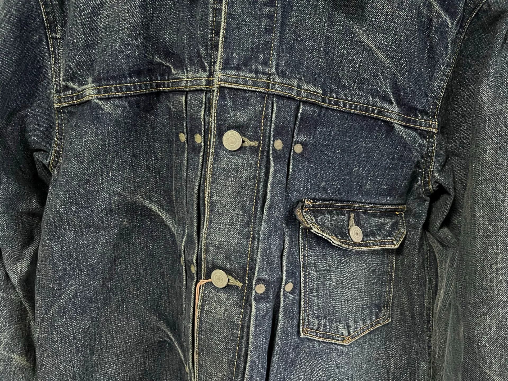 Japanese Brand Gypsy&sons Washed Denim Jacket Size US L / EU 52-54 / 3 - 2 Thumbnail