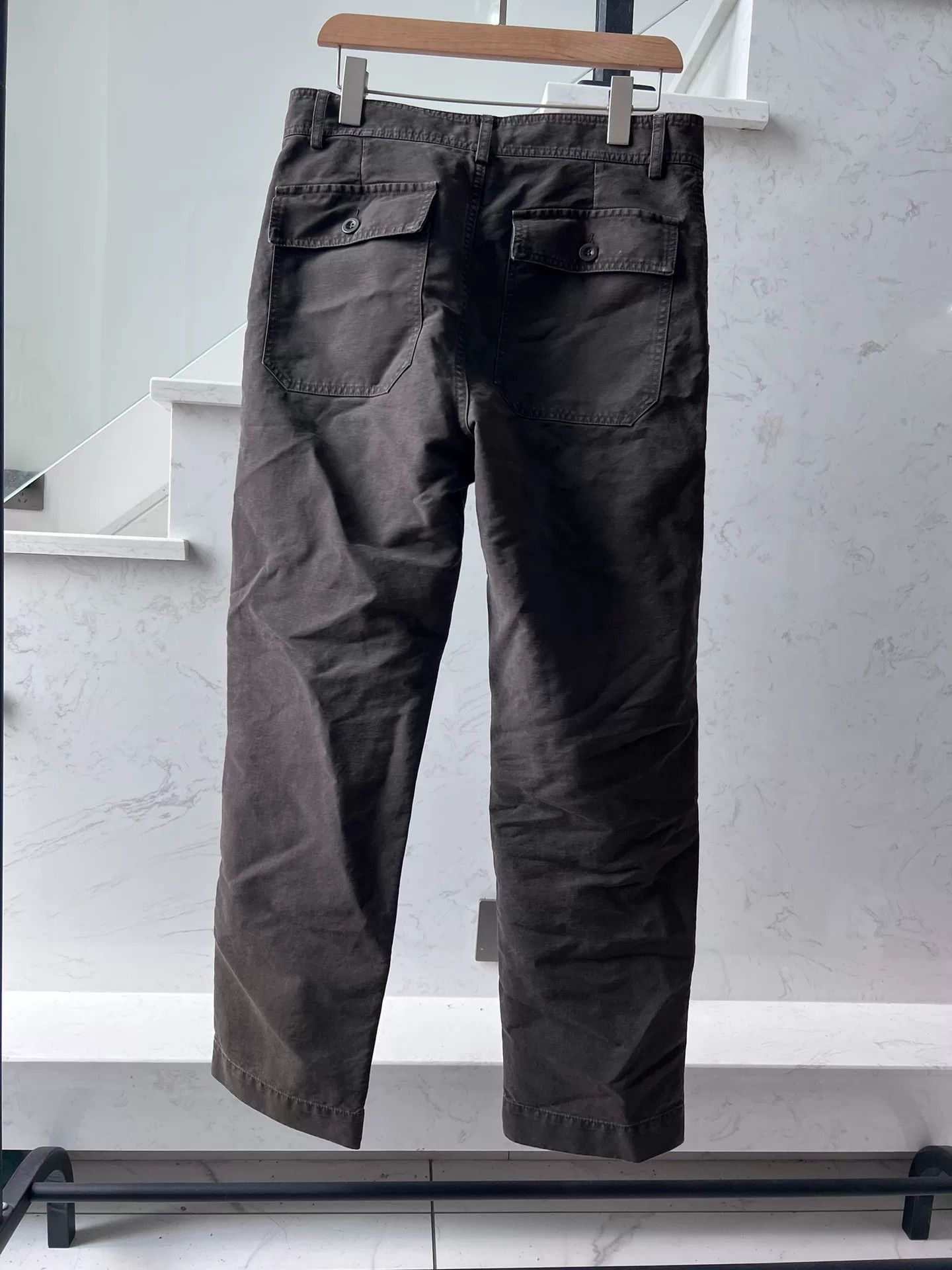 Japanese Brand East Harbour Surplus Fatigue Pants Size US 30 / EU 46 - 2 Thumbnail